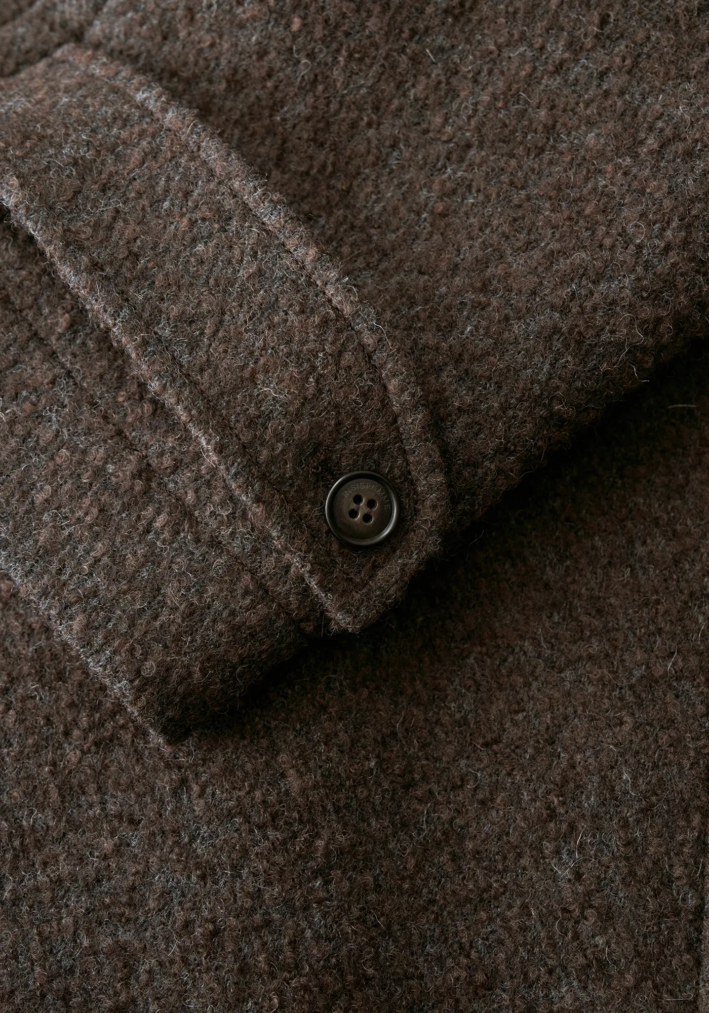 Alpaca Wool Twill Long Coat - Image 23