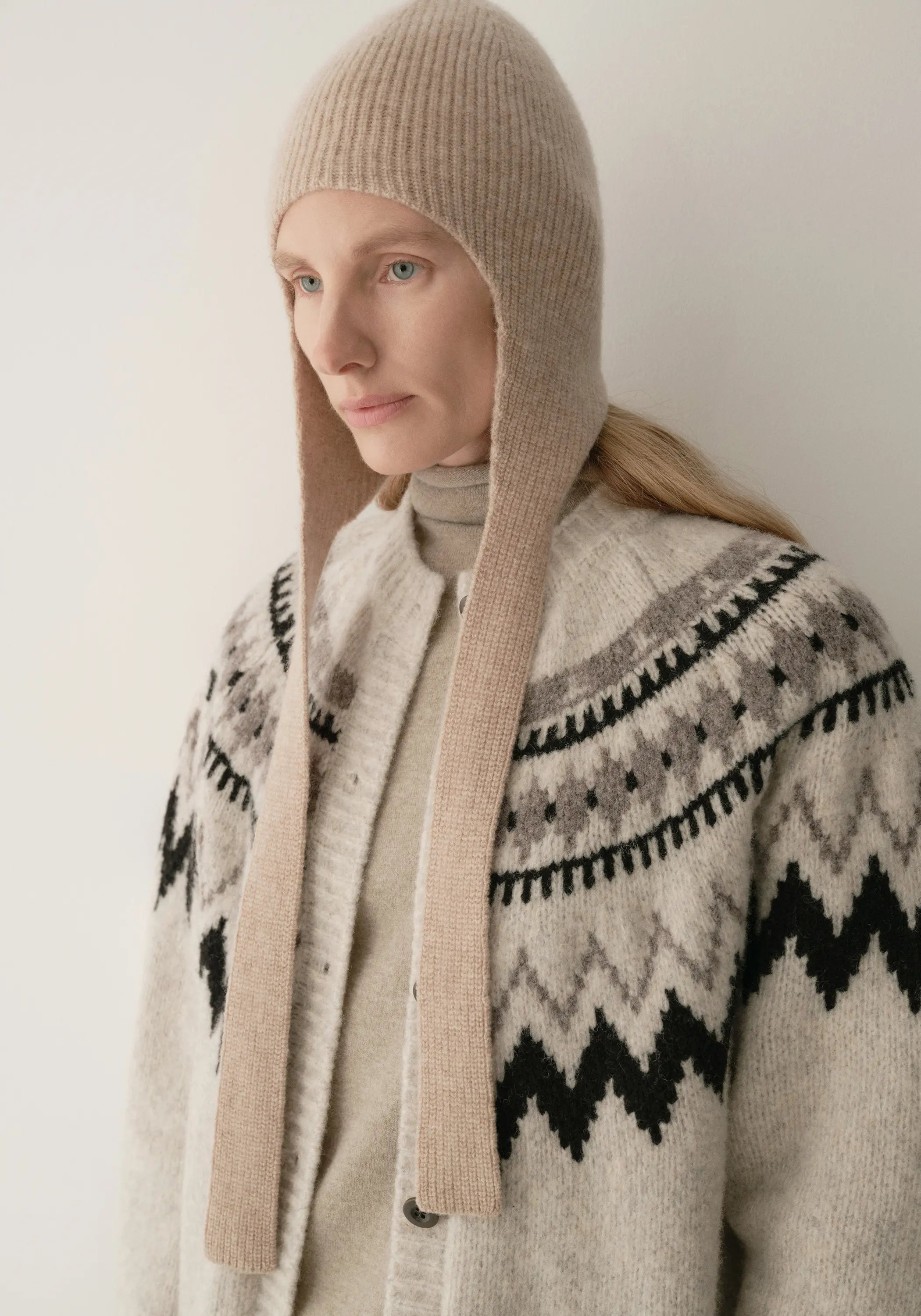 Wool Earflap Beanie - Image 3