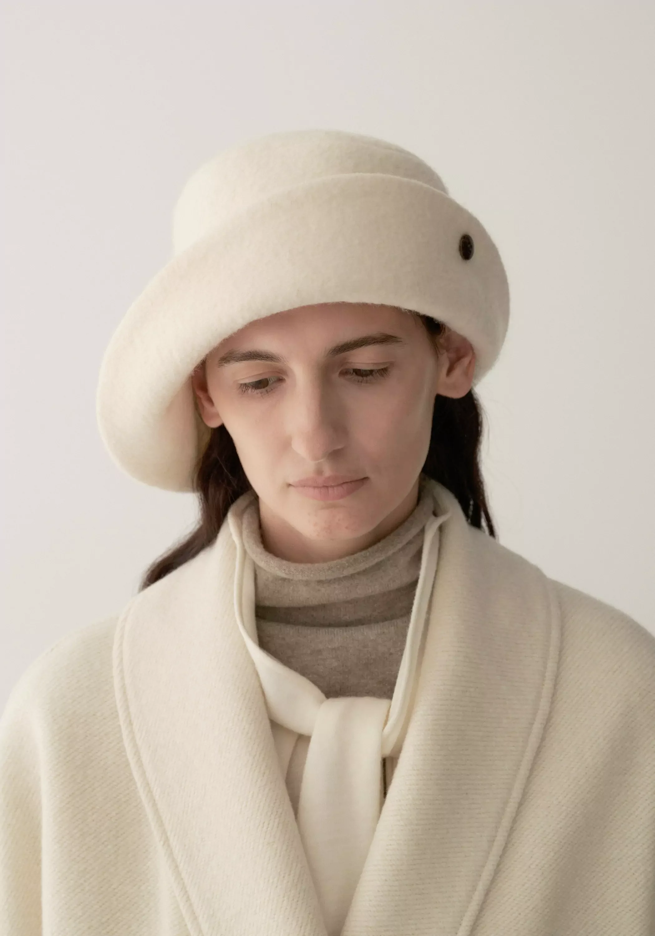 Retro Wool Boater Hat - Image 4