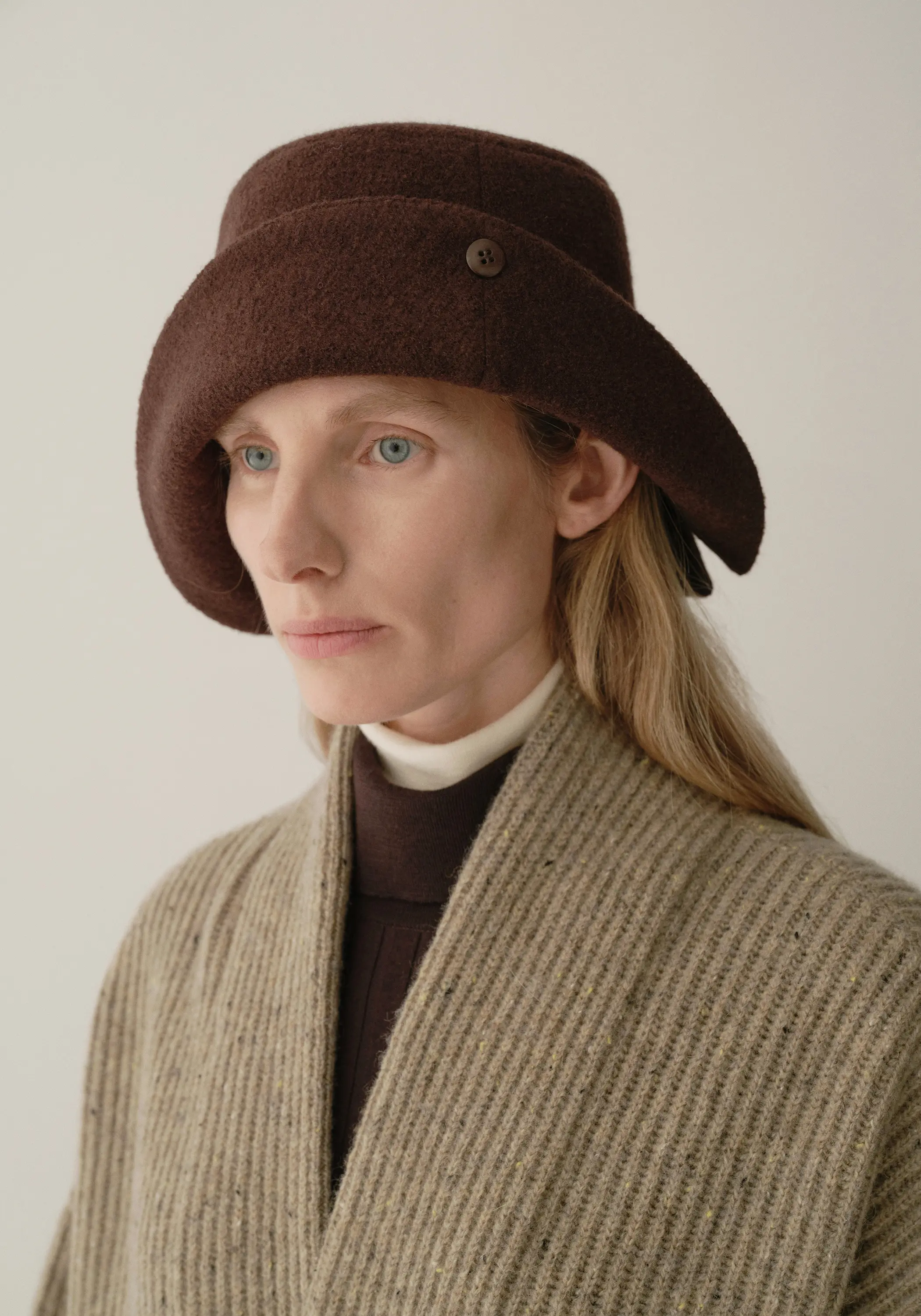 Retro Wool Boater Hat - Image 8