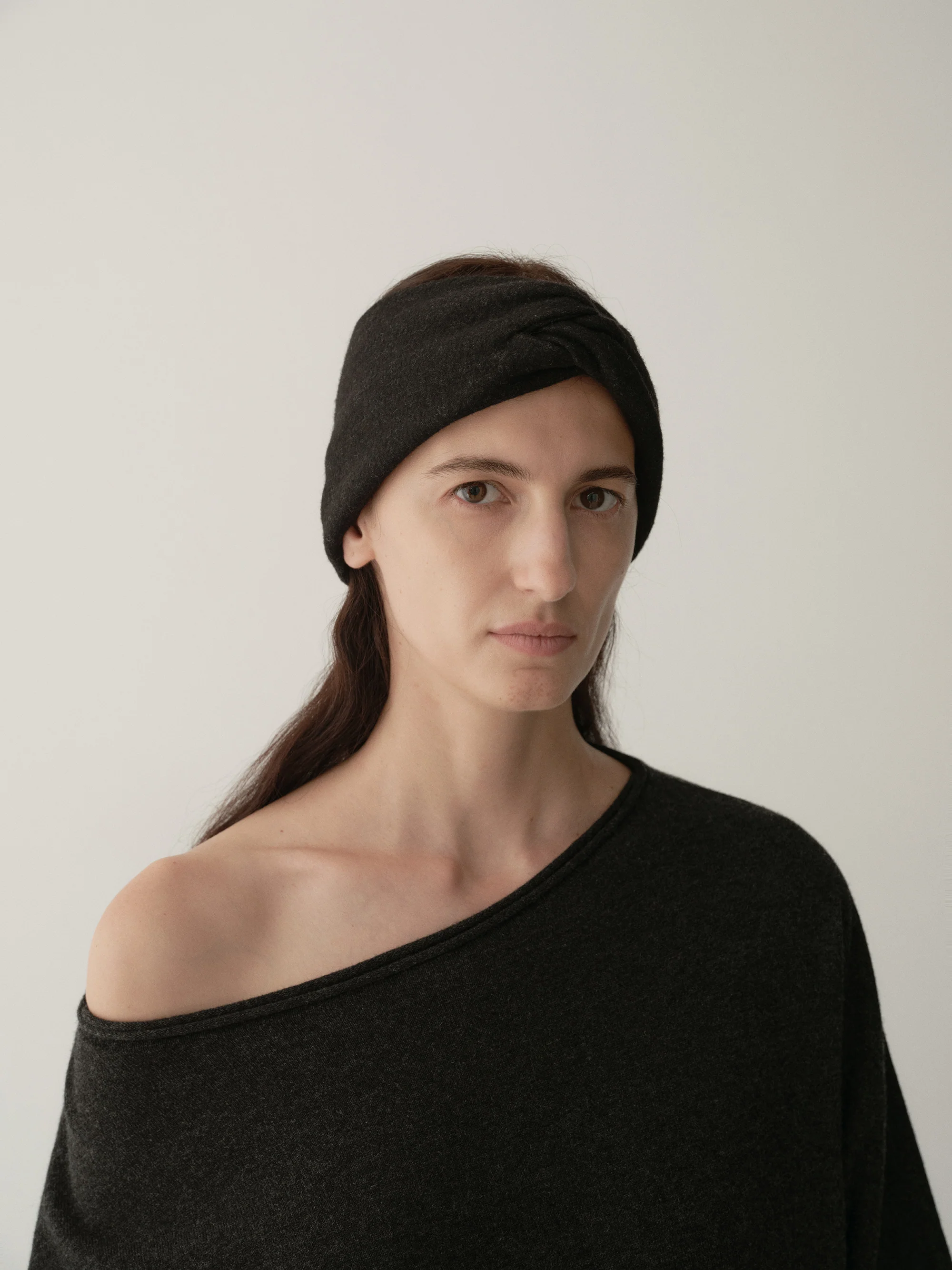 Wool Wide-faced Elastic Hairband - Image 18