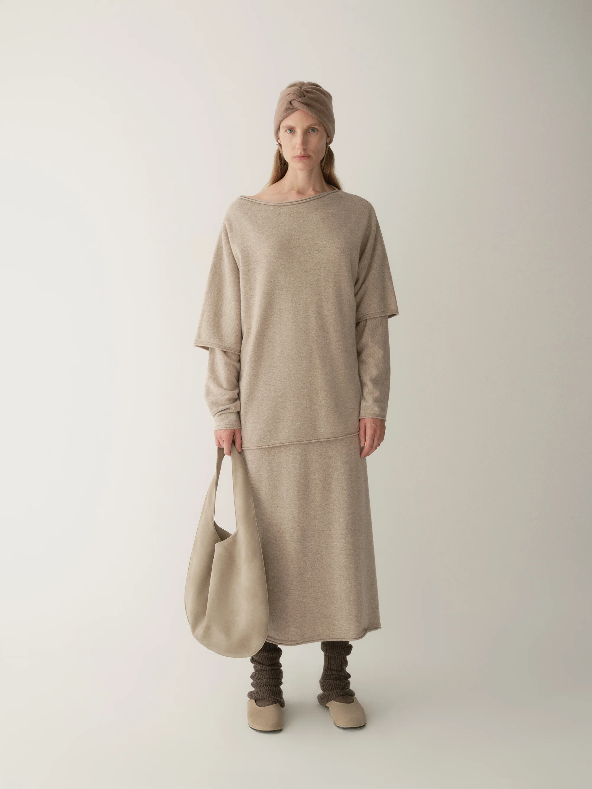 Merino Wool Knitted Dress - Image 17