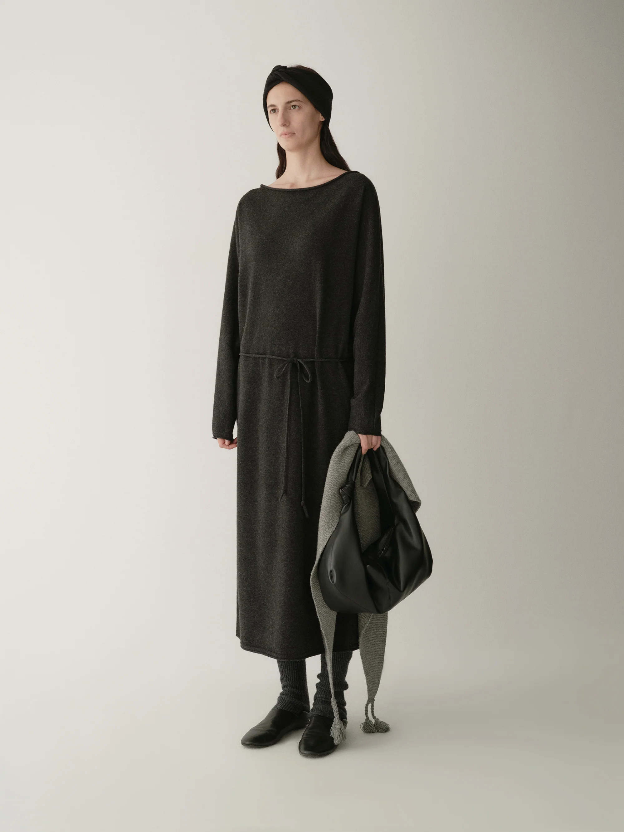 Merino Wool Knitted Dress - Image 4