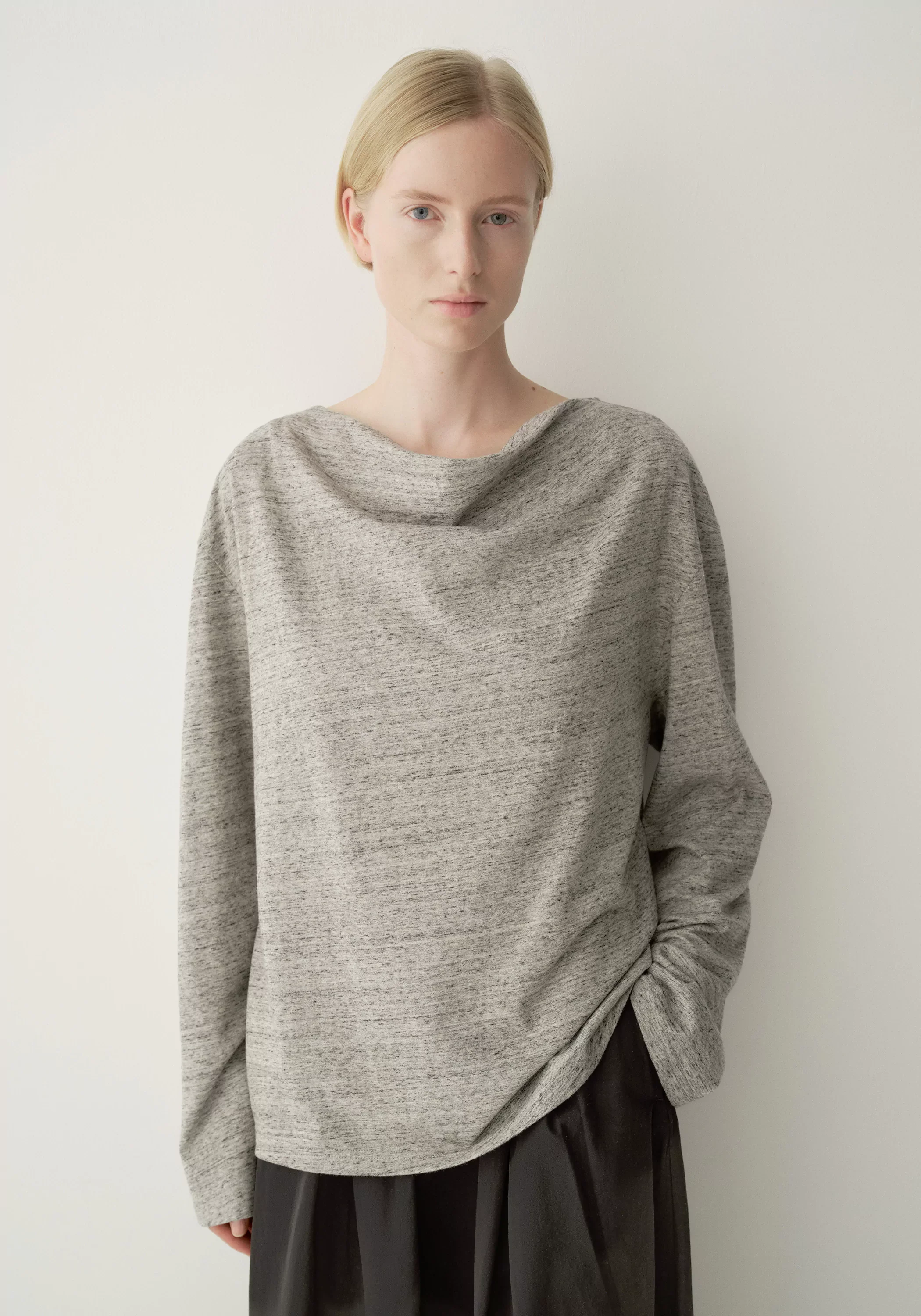 Wool-cotton T-shirt - Image 3