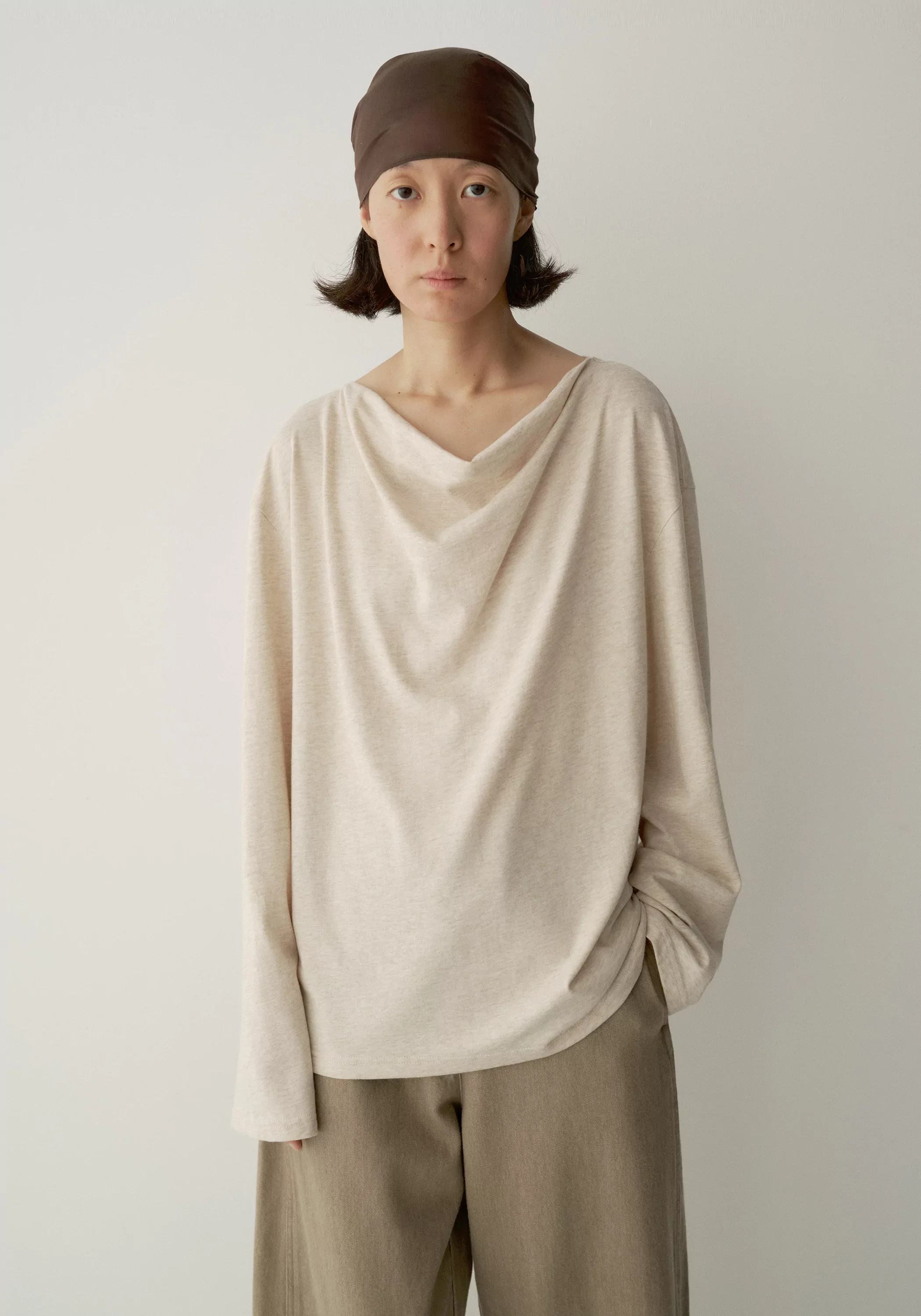 Wool-cotton T-shirt - Image 4