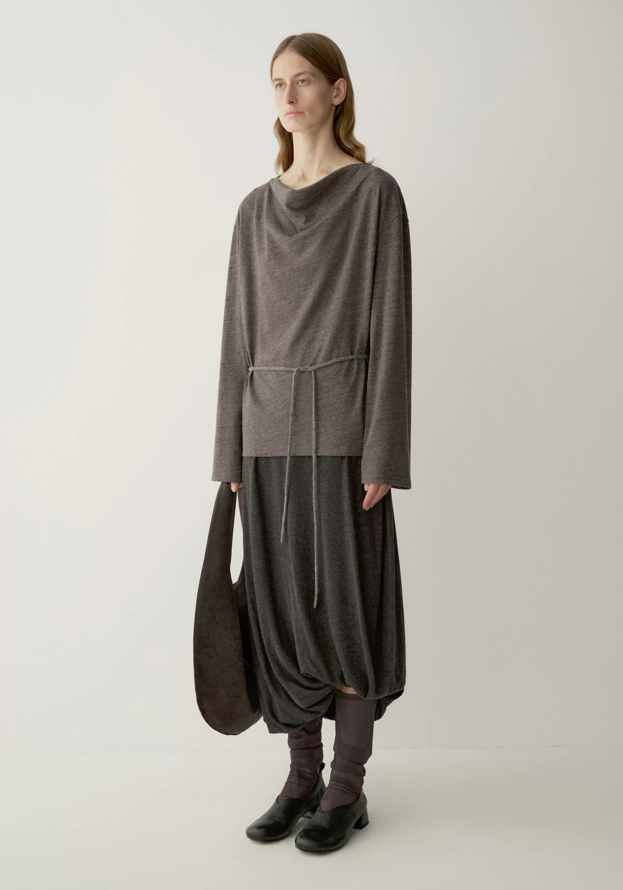 Wool-cotton T-shirt - Image 6