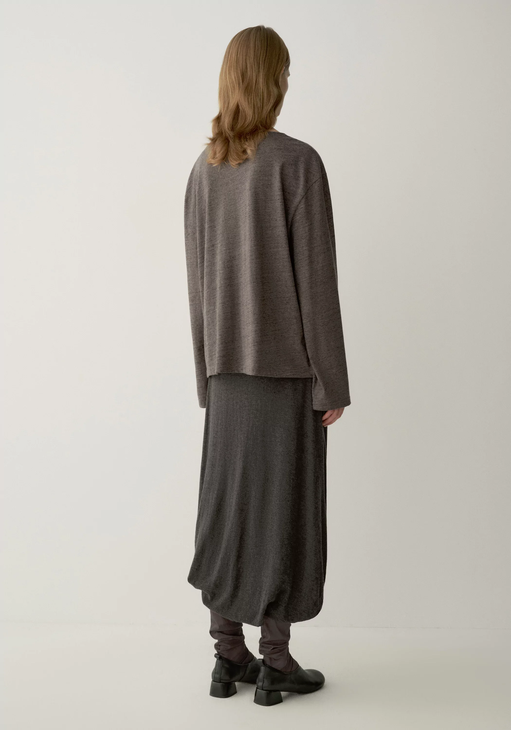 Wool-cotton T-shirt - Image 7