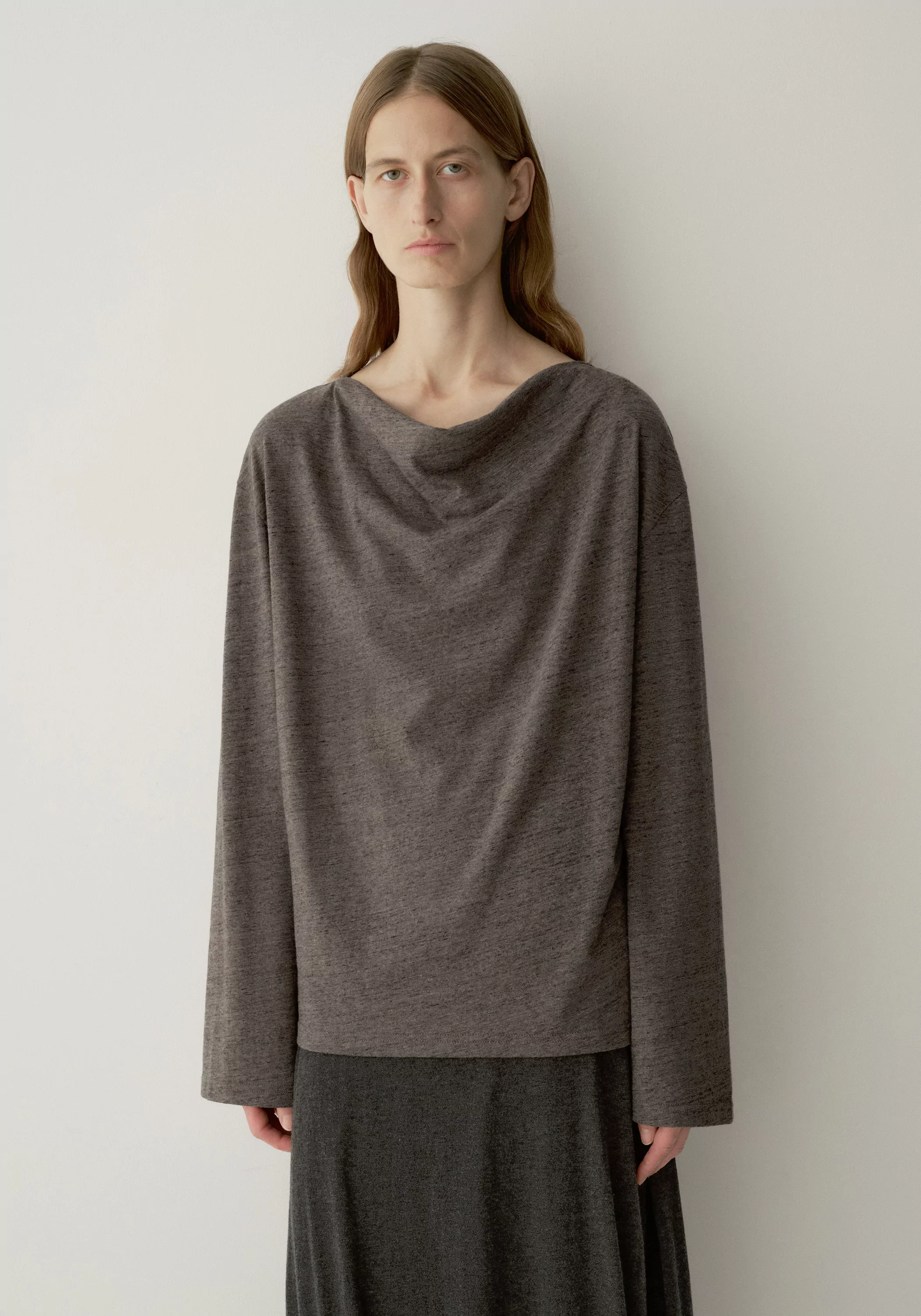 Wool-cotton T-shirt - Image 8