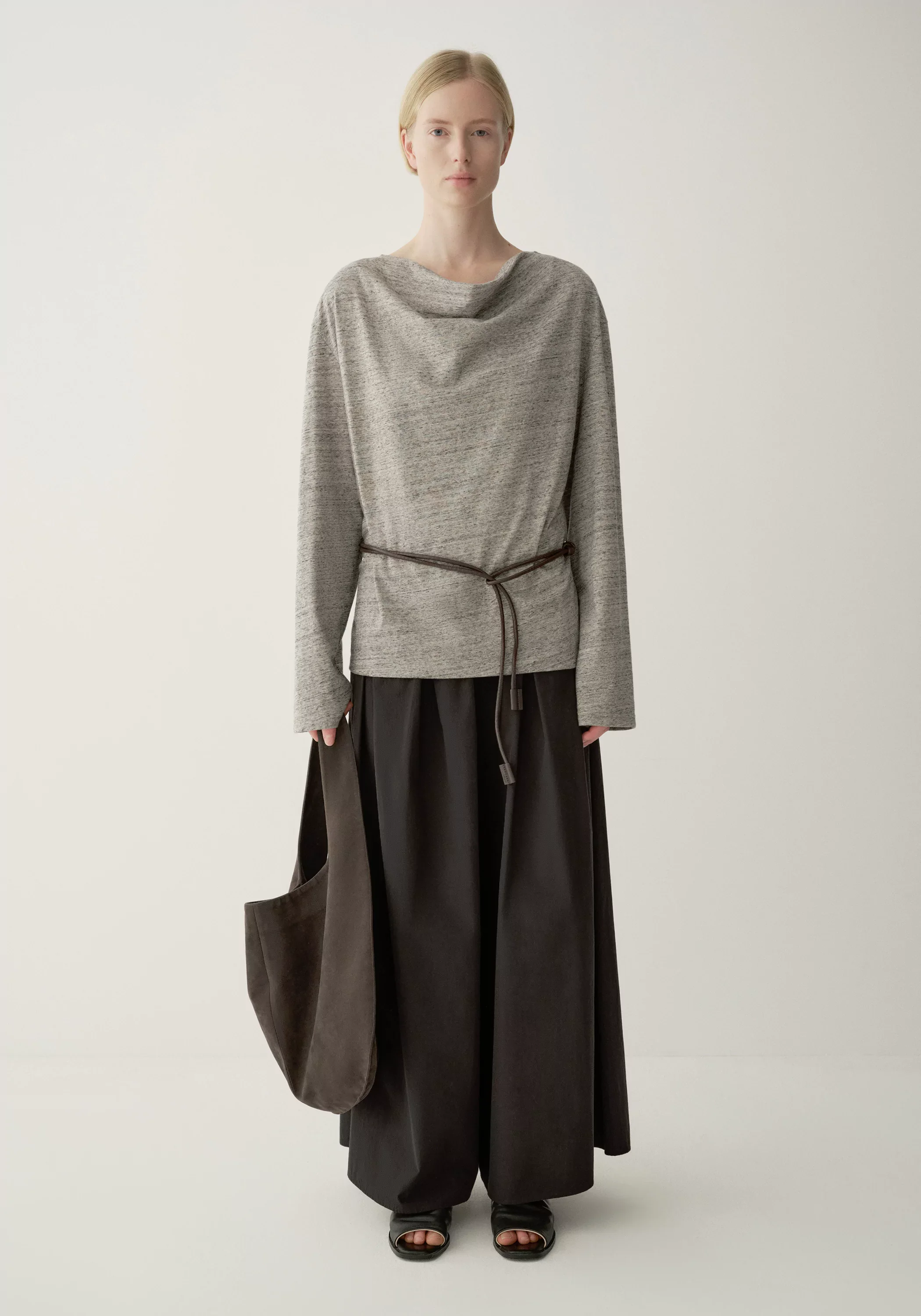Wool-cotton T-shirt - Image 9