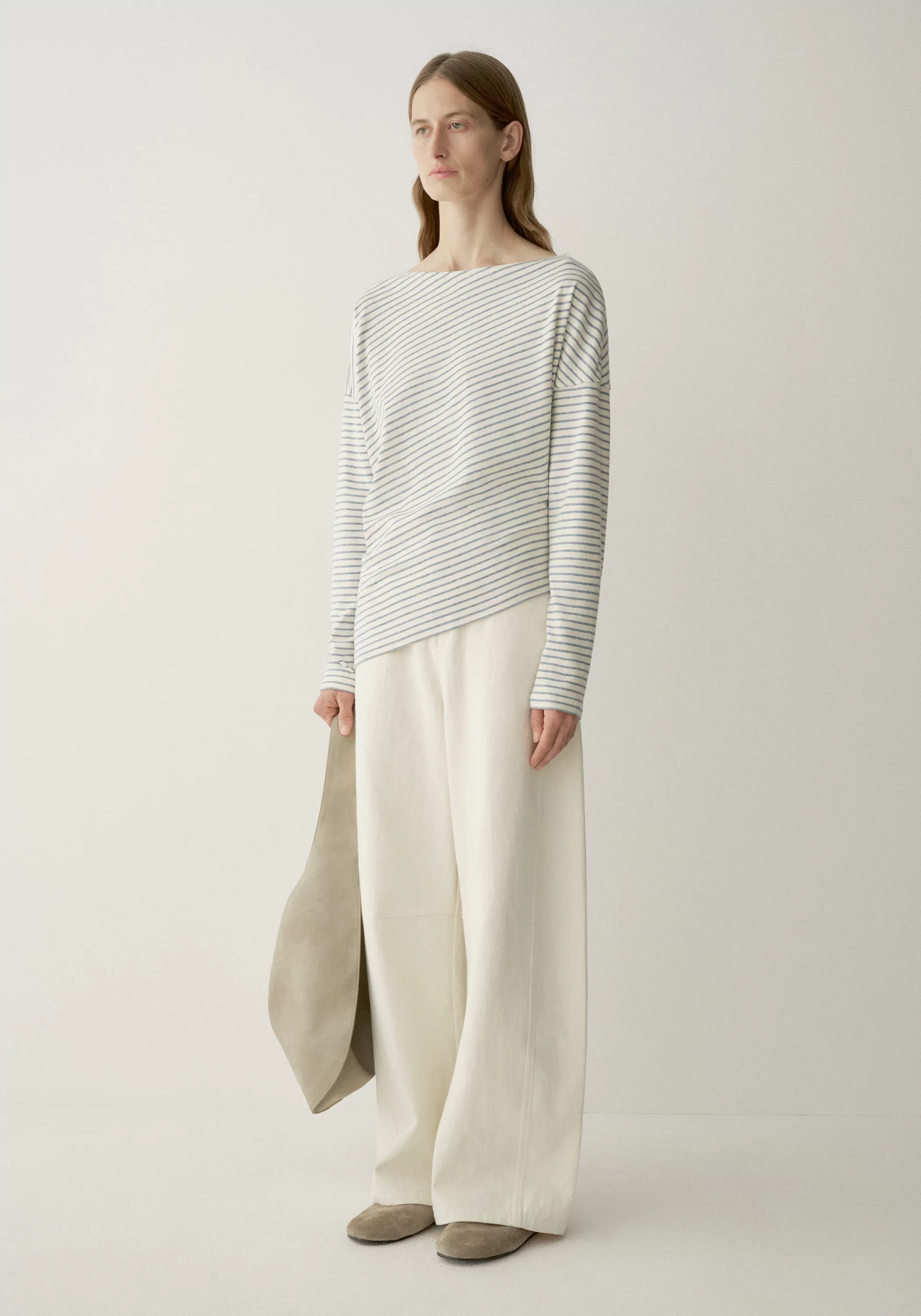 Striped Long-sleeved T-shirt - Image 10