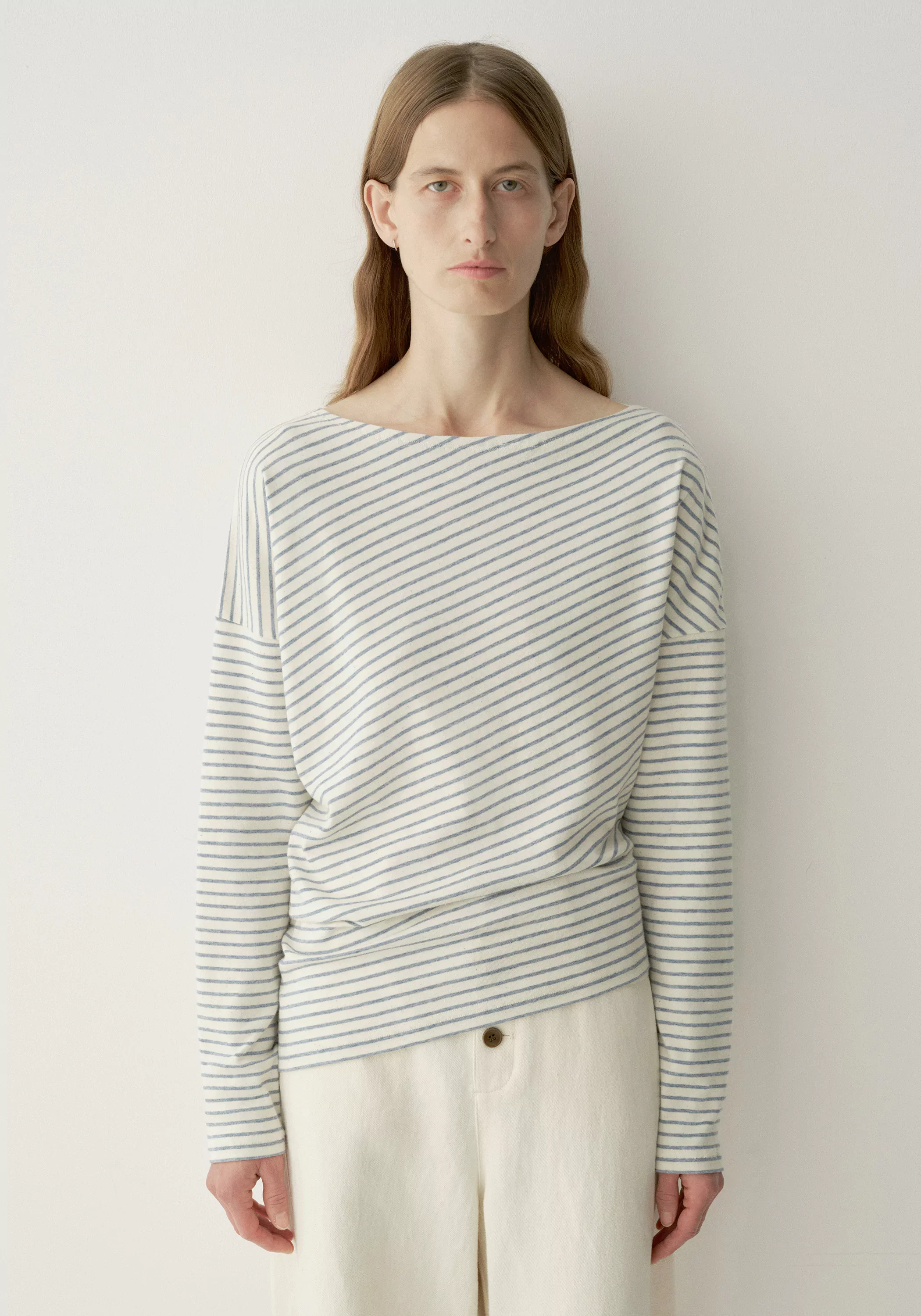 Striped Long-sleeved T-shirt - Image 3