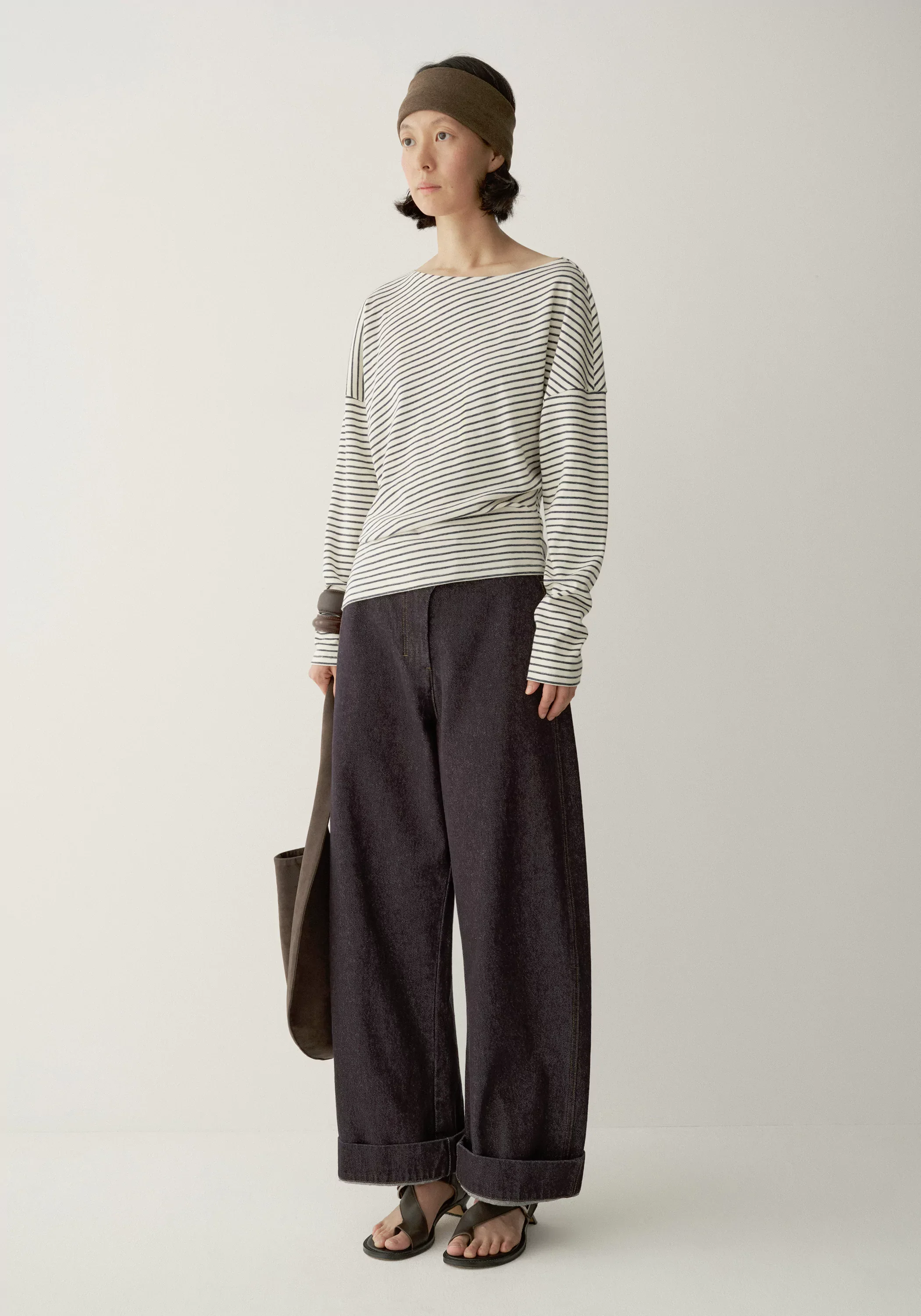 Striped Long-sleeved T-shirt - Image 5