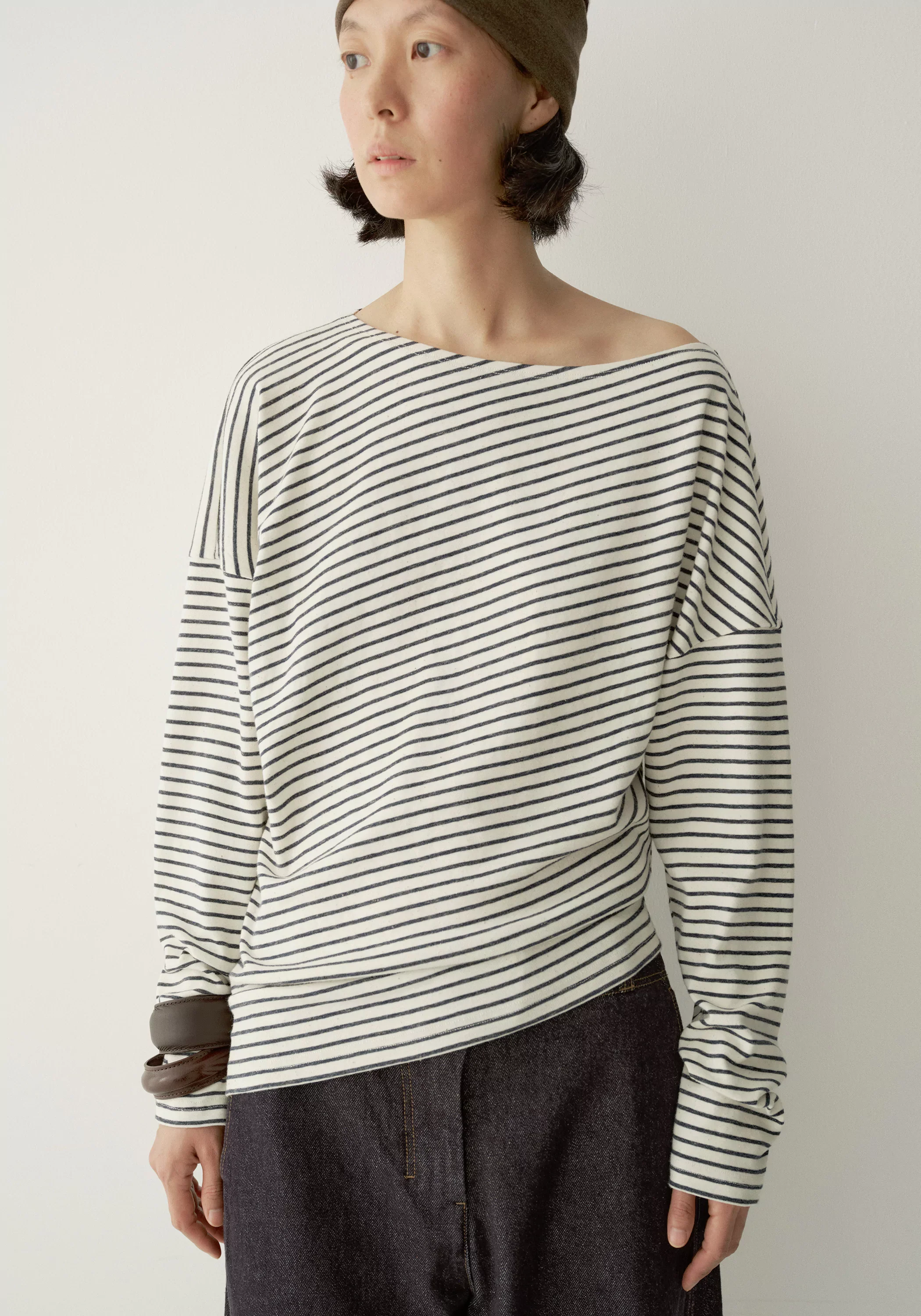 Striped Long-sleeved T-shirt - Image 7