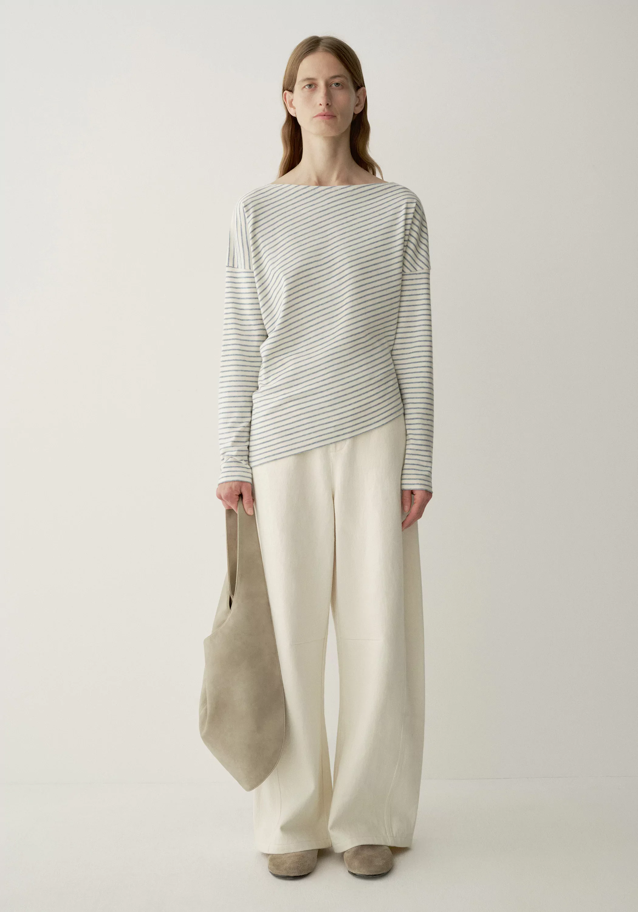 Striped Long-sleeved T-shirt - Image 9
