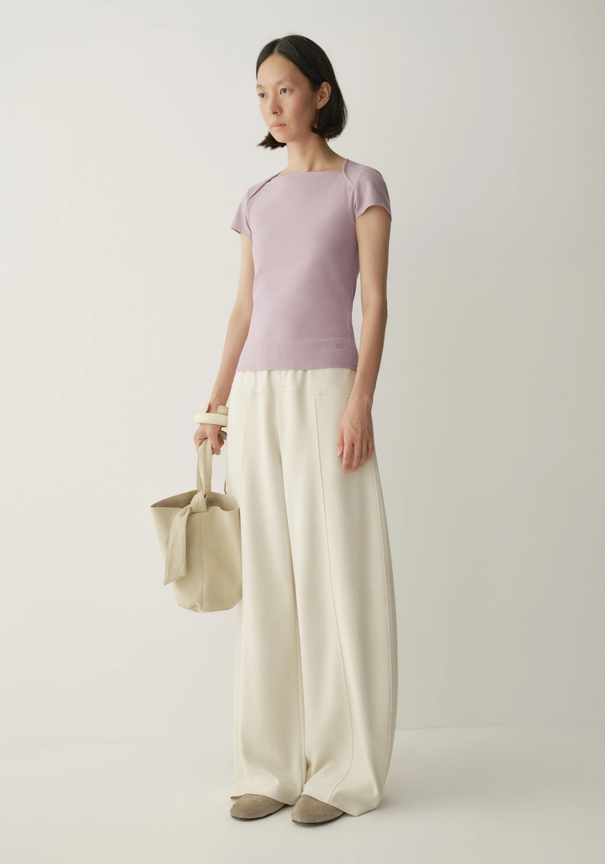 Brushed Cotton T-shirt - Image 18