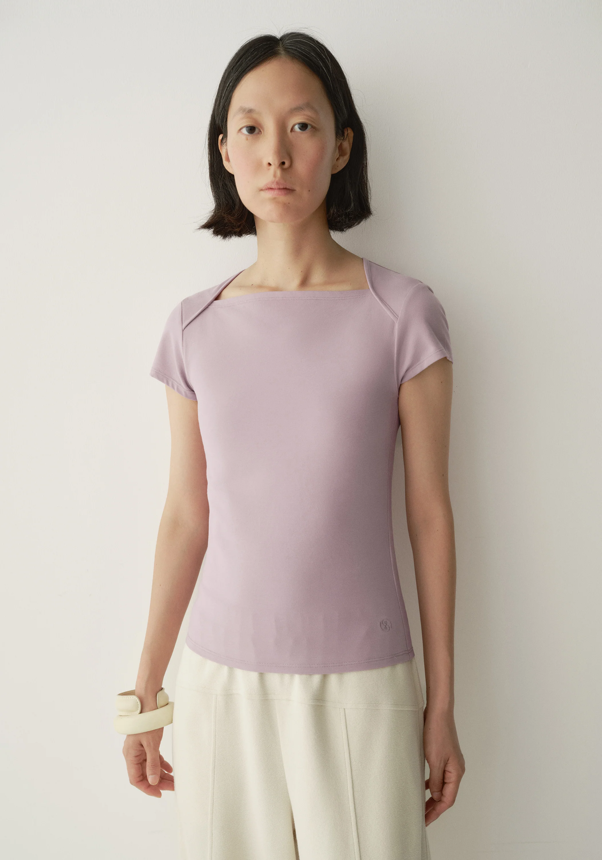 Brushed Cotton T-shirt - Image 5
