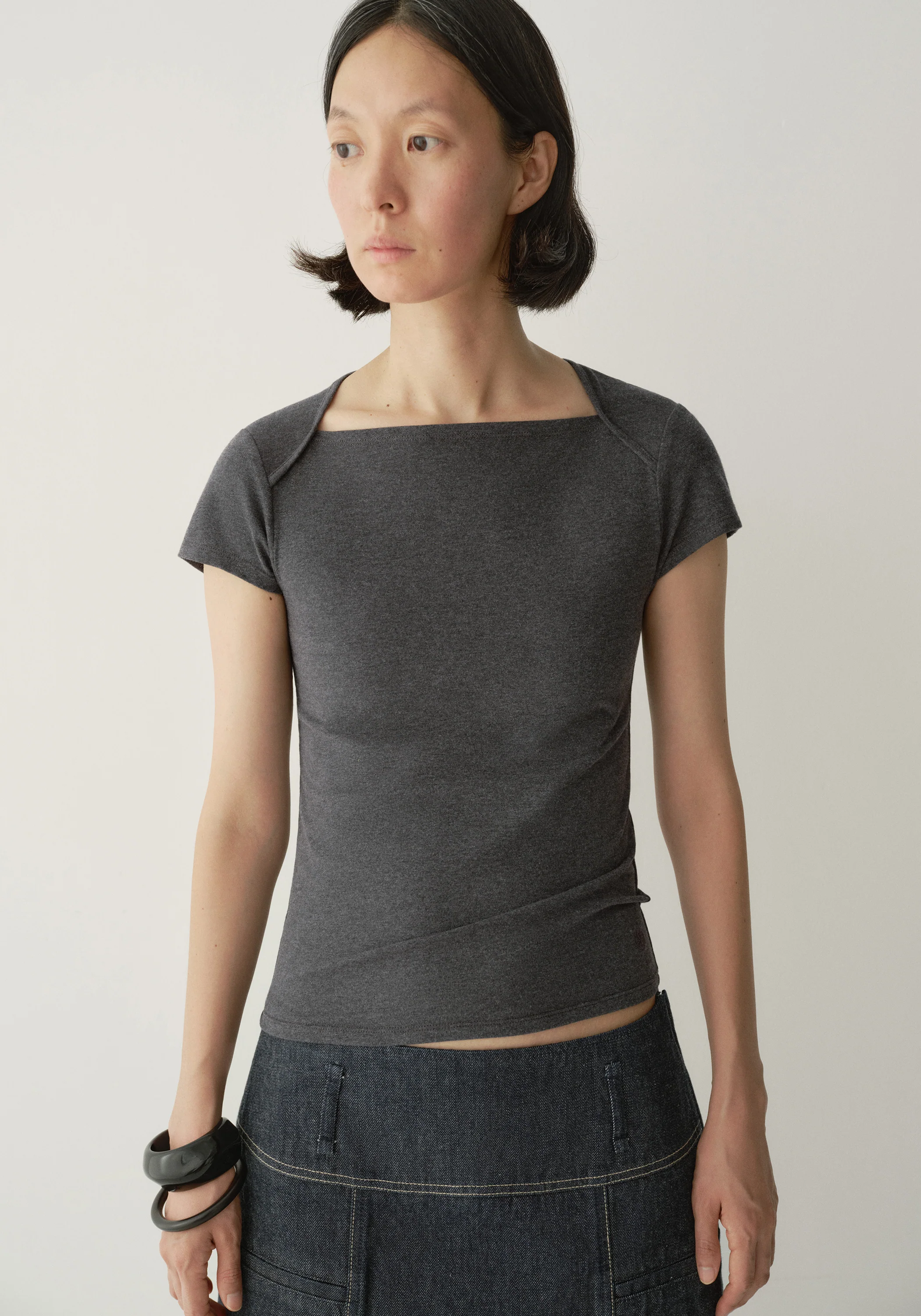 Brushed Cotton T-shirt - Image 8