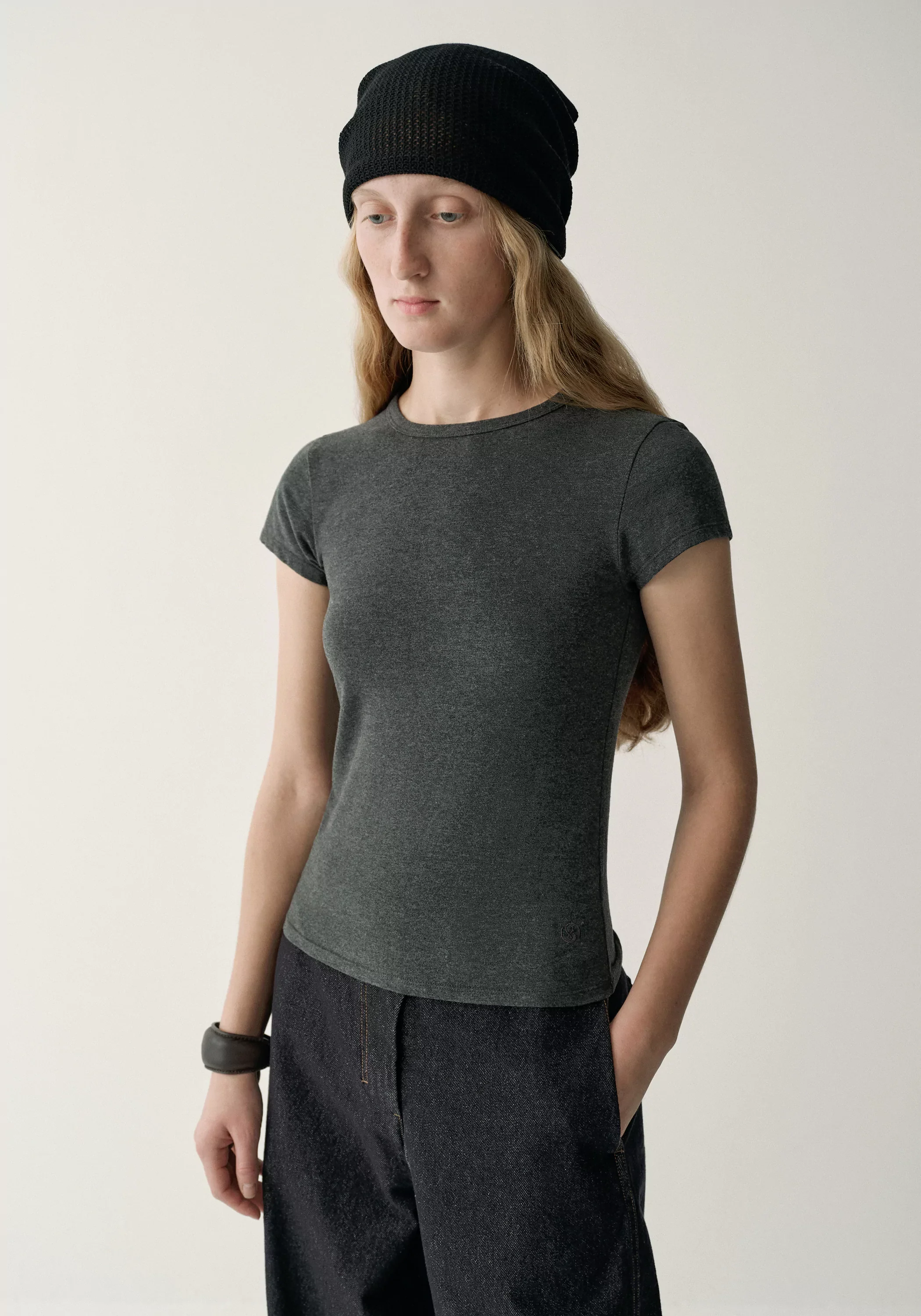 Crewneck Cotton T-shirt