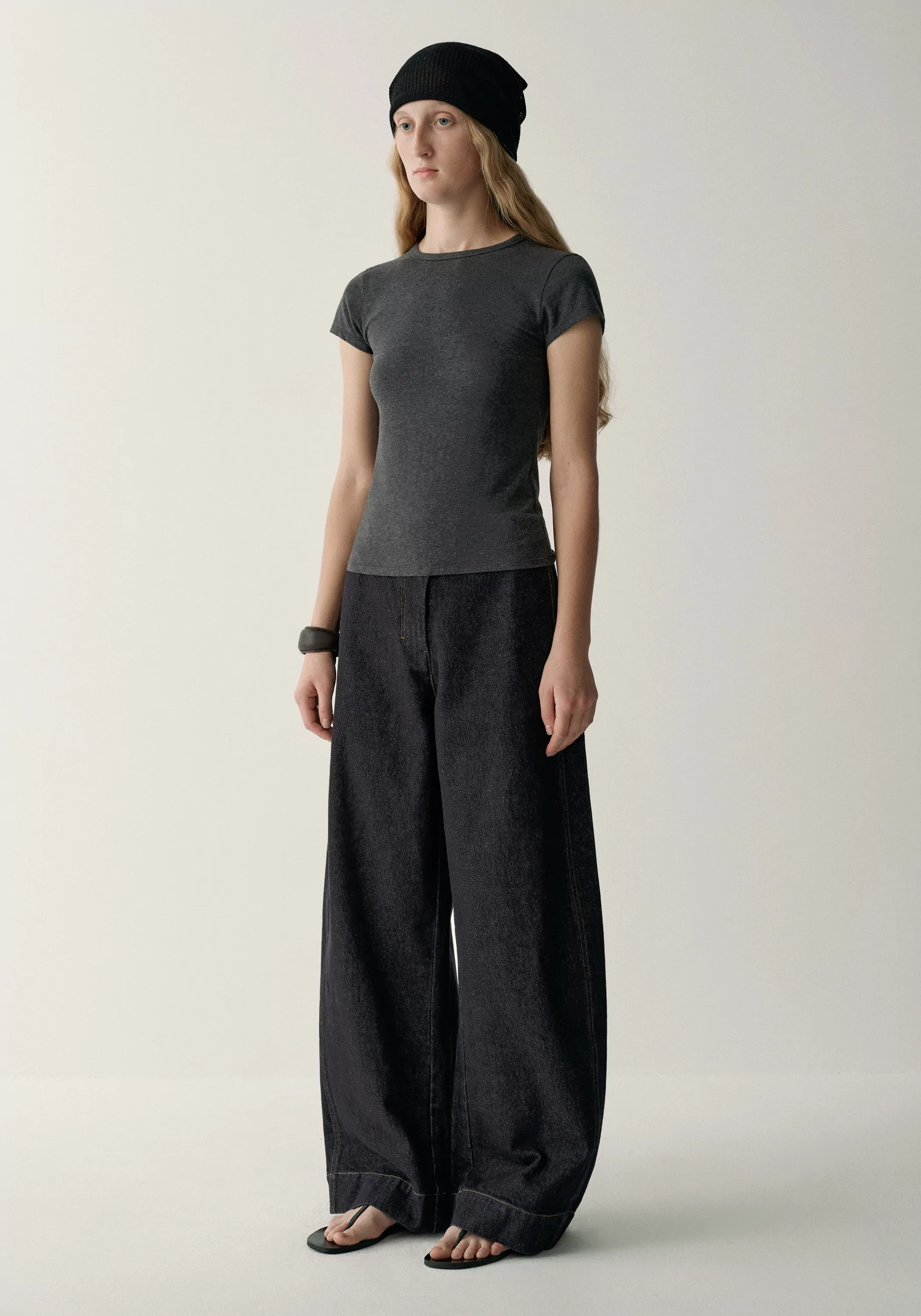 Crewneck Cotton T-shirt - Image 12