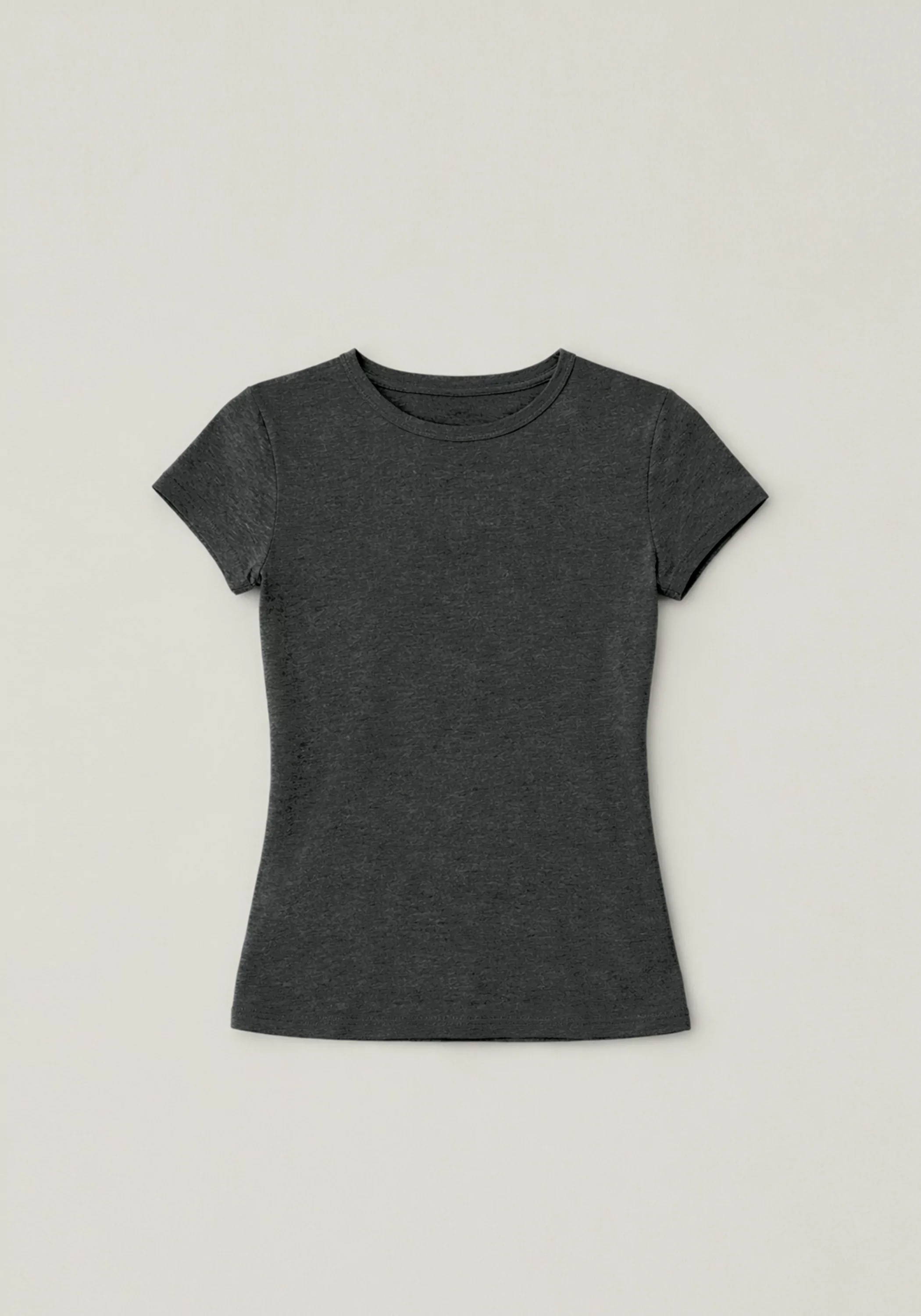 Crewneck Cotton T-shirt - Image 2