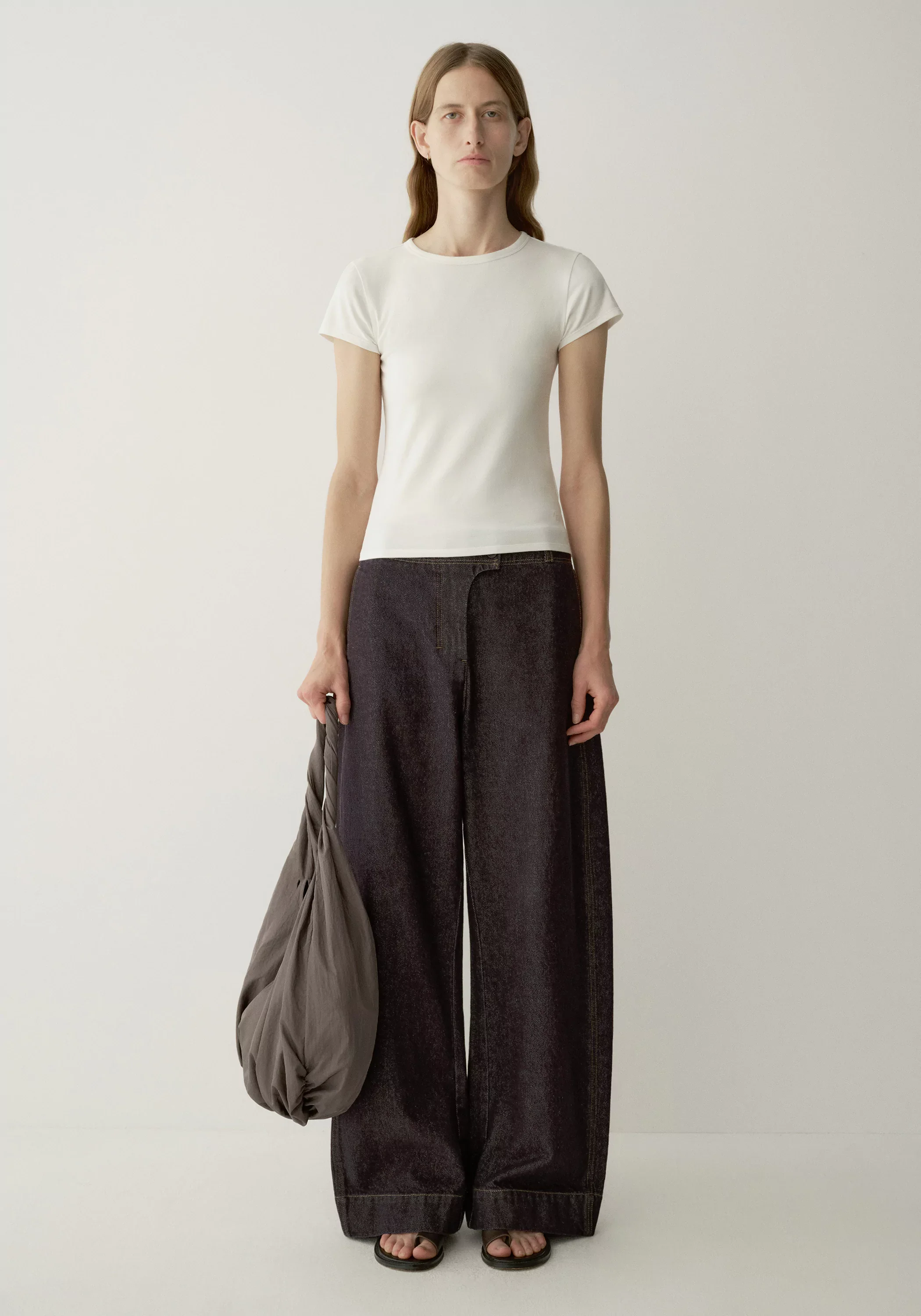 Crewneck Cotton T-shirt - Image 22