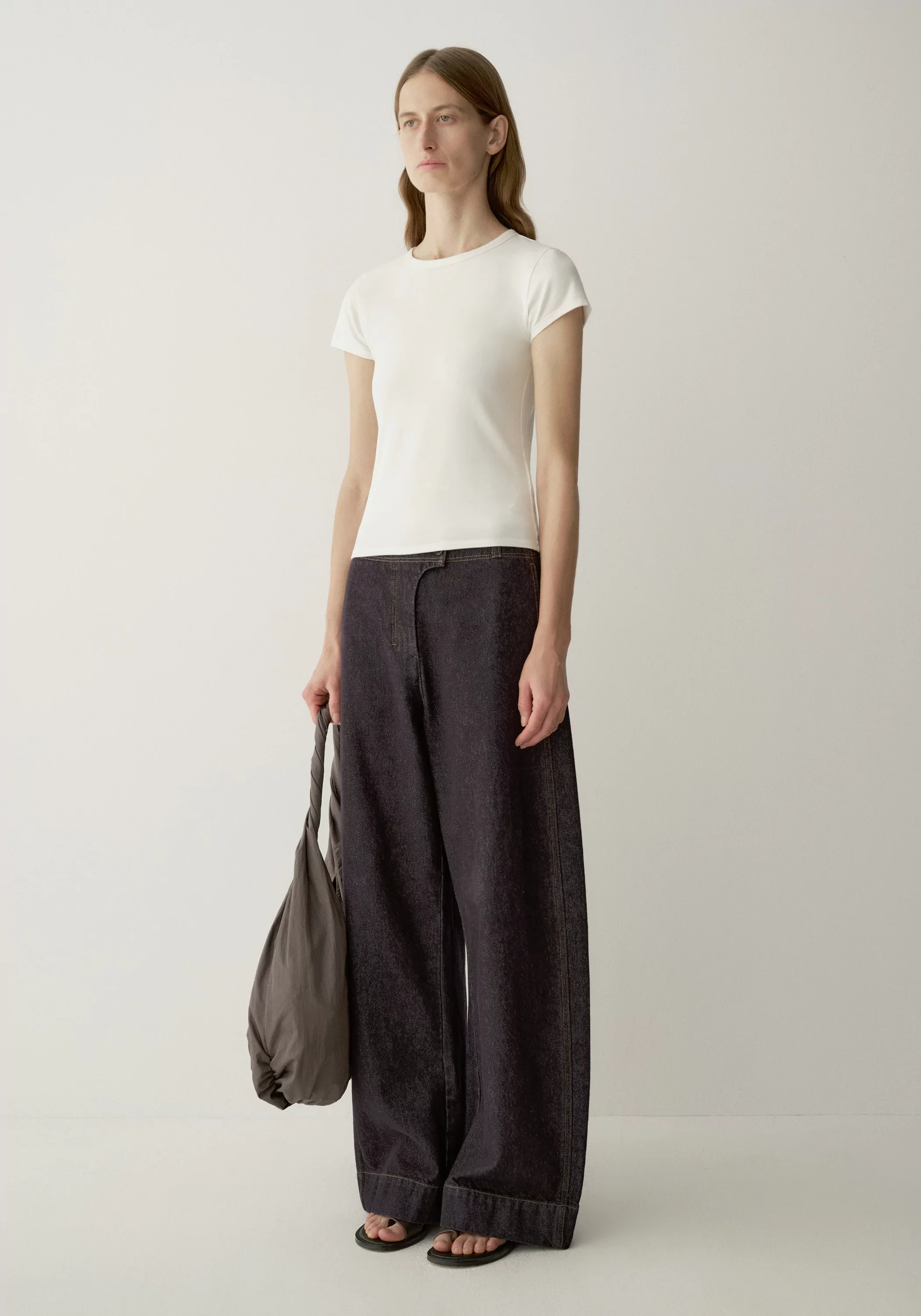 Crewneck Cotton T-shirt - Image 23