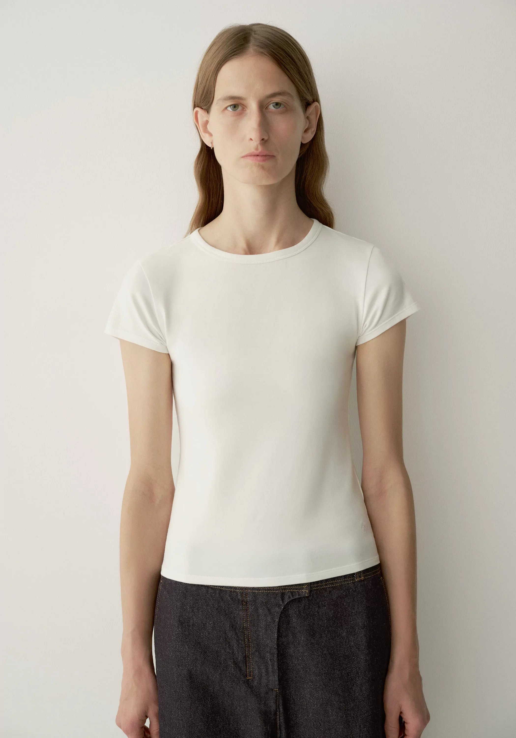 Crewneck Cotton T-shirt - Image 24