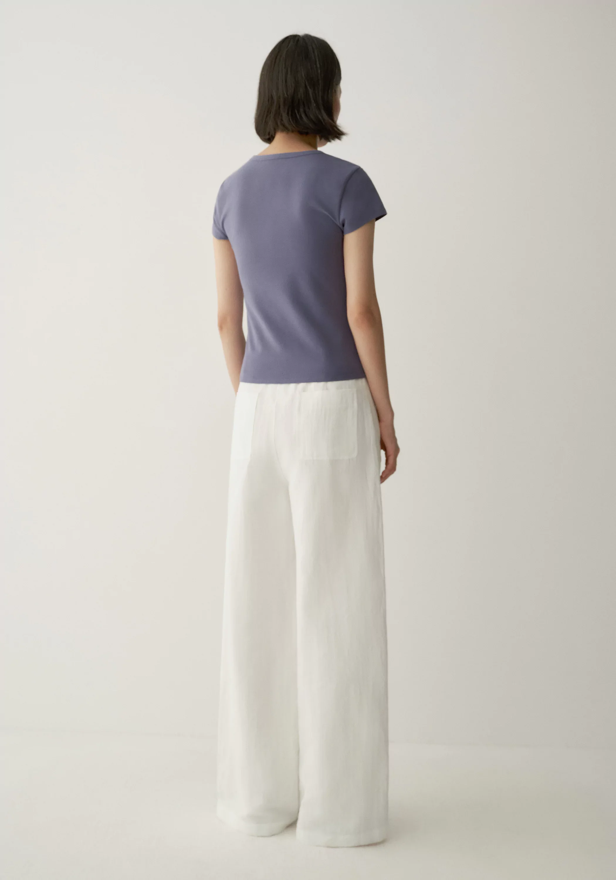 Crewneck Cotton T-shirt - Image 27