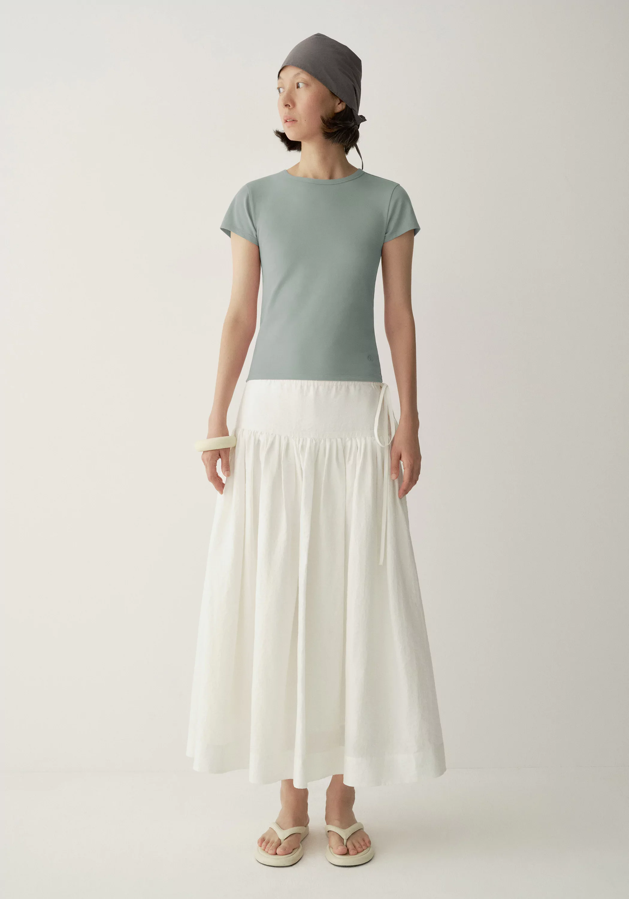 Crewneck Cotton T-shirt - Image 35