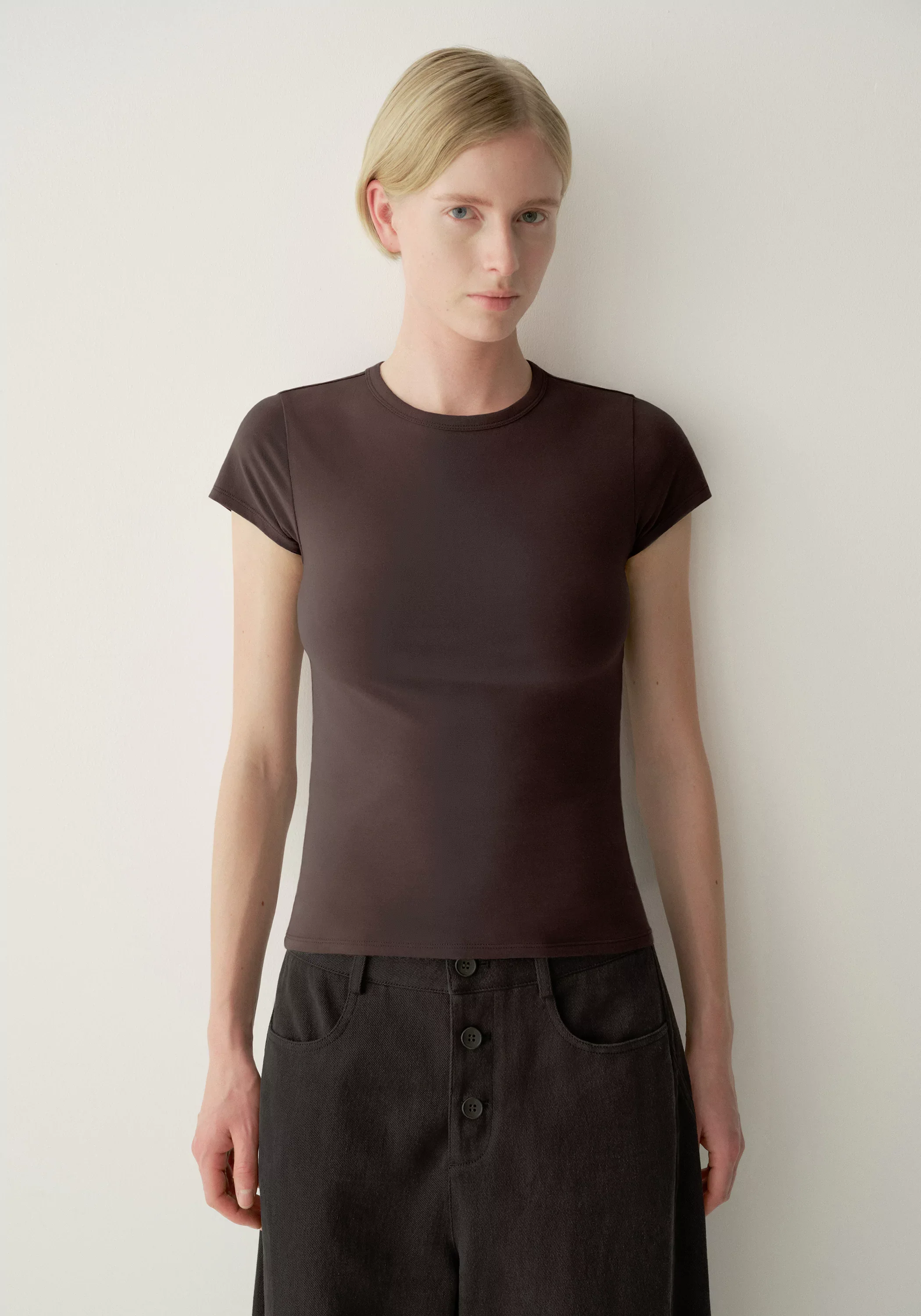 Crewneck Cotton T-shirt - Image 4