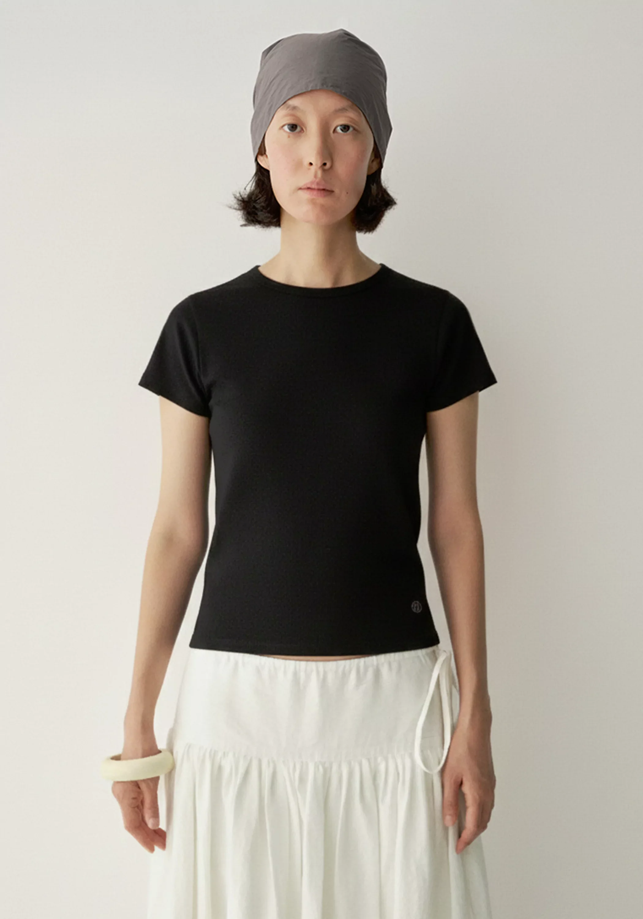 Crewneck Cotton T-shirt - Image 5