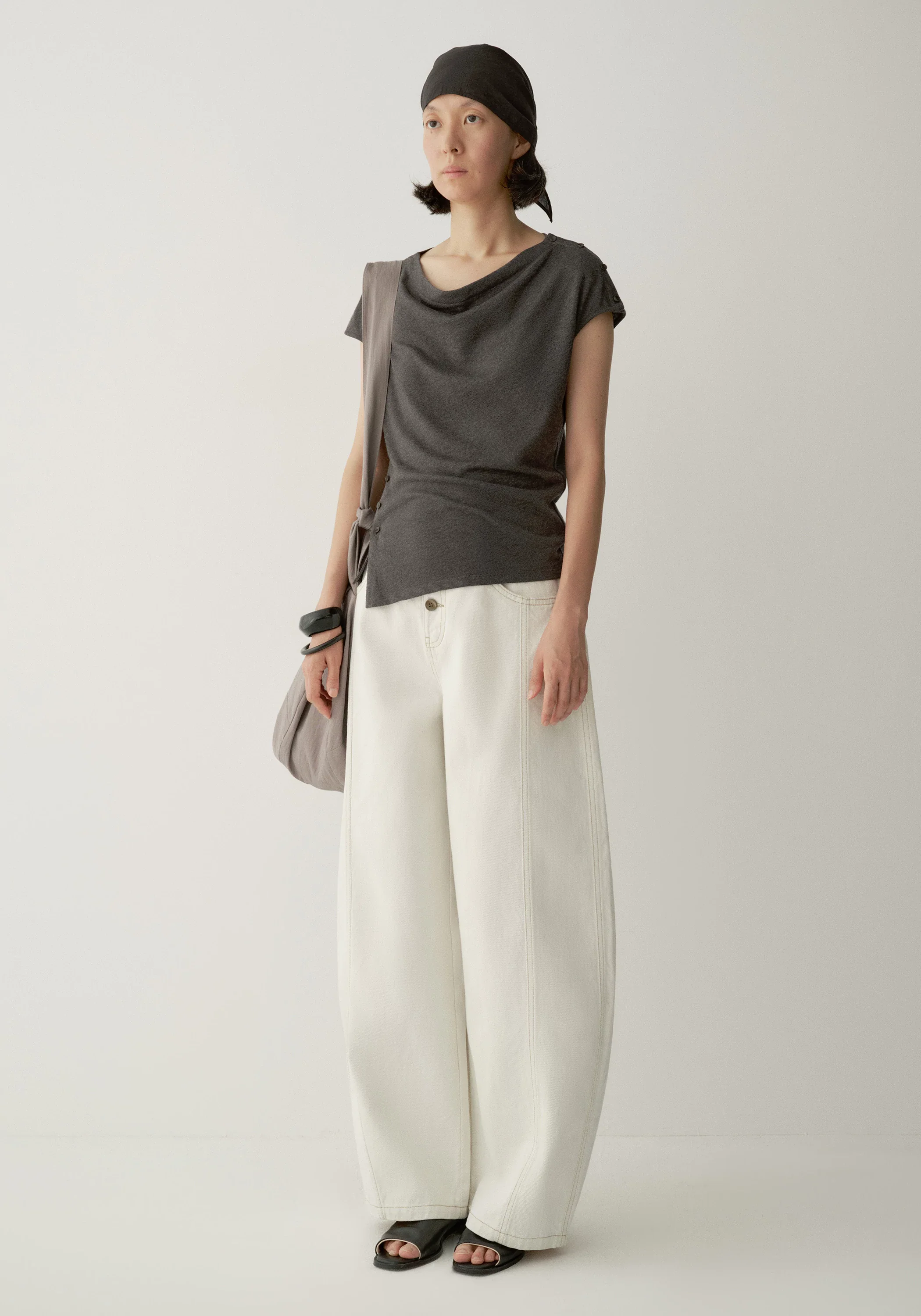 Side-slit T-shirt - Image 13