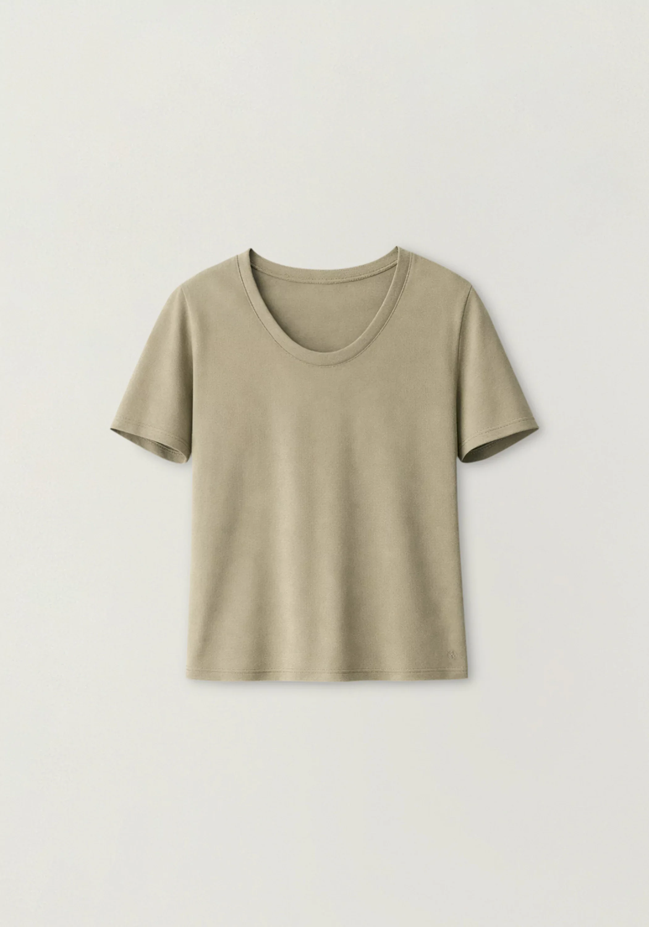 Regular U-neck T-shirt - Image 2