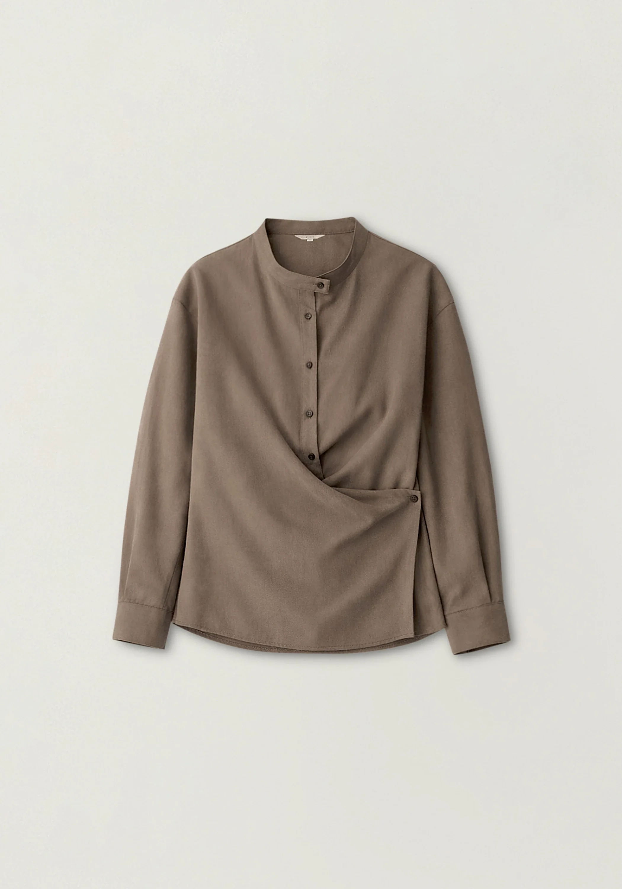 Curved-placket Shirt - Image 2