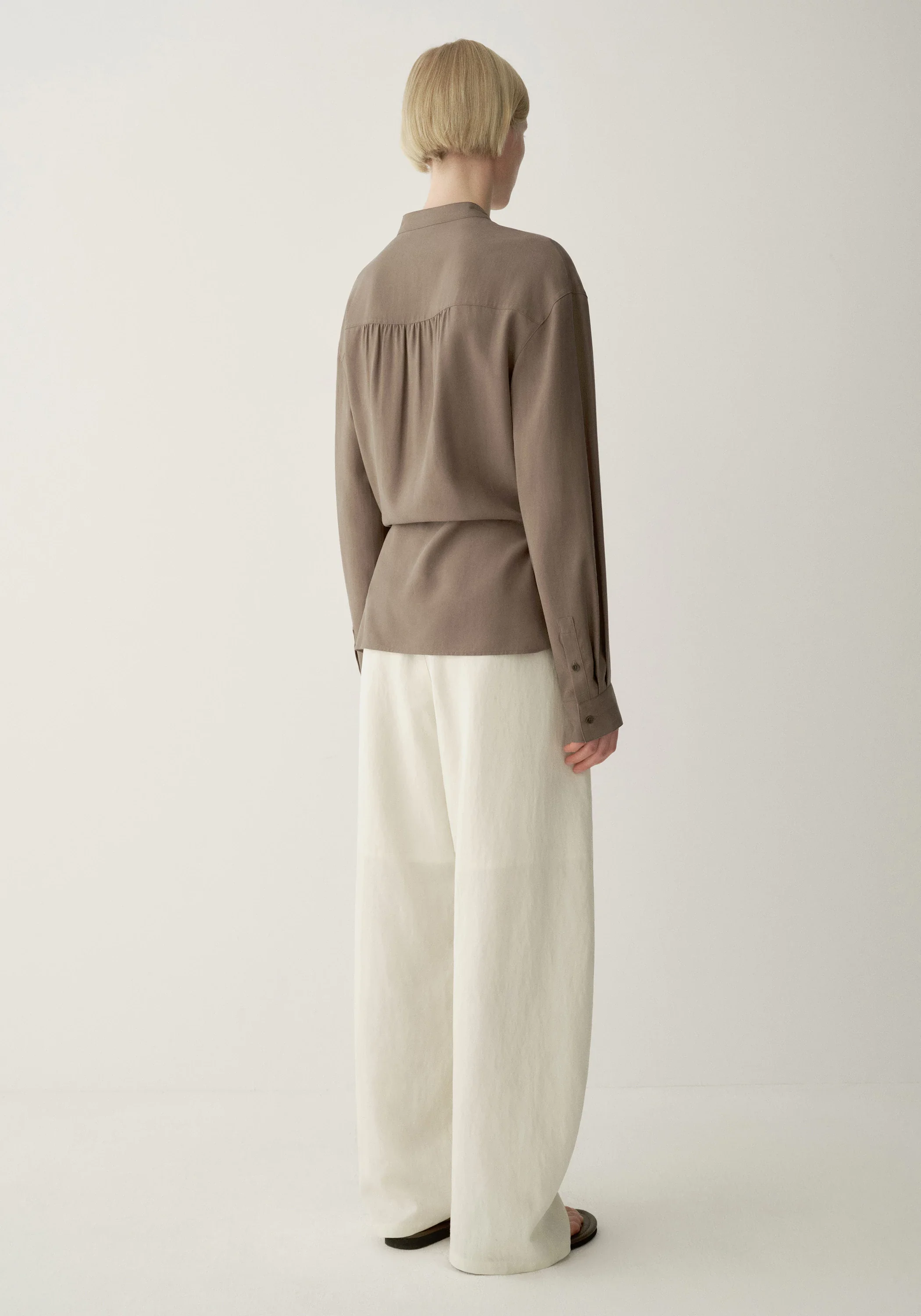 Curved-placket Shirt - Image 5