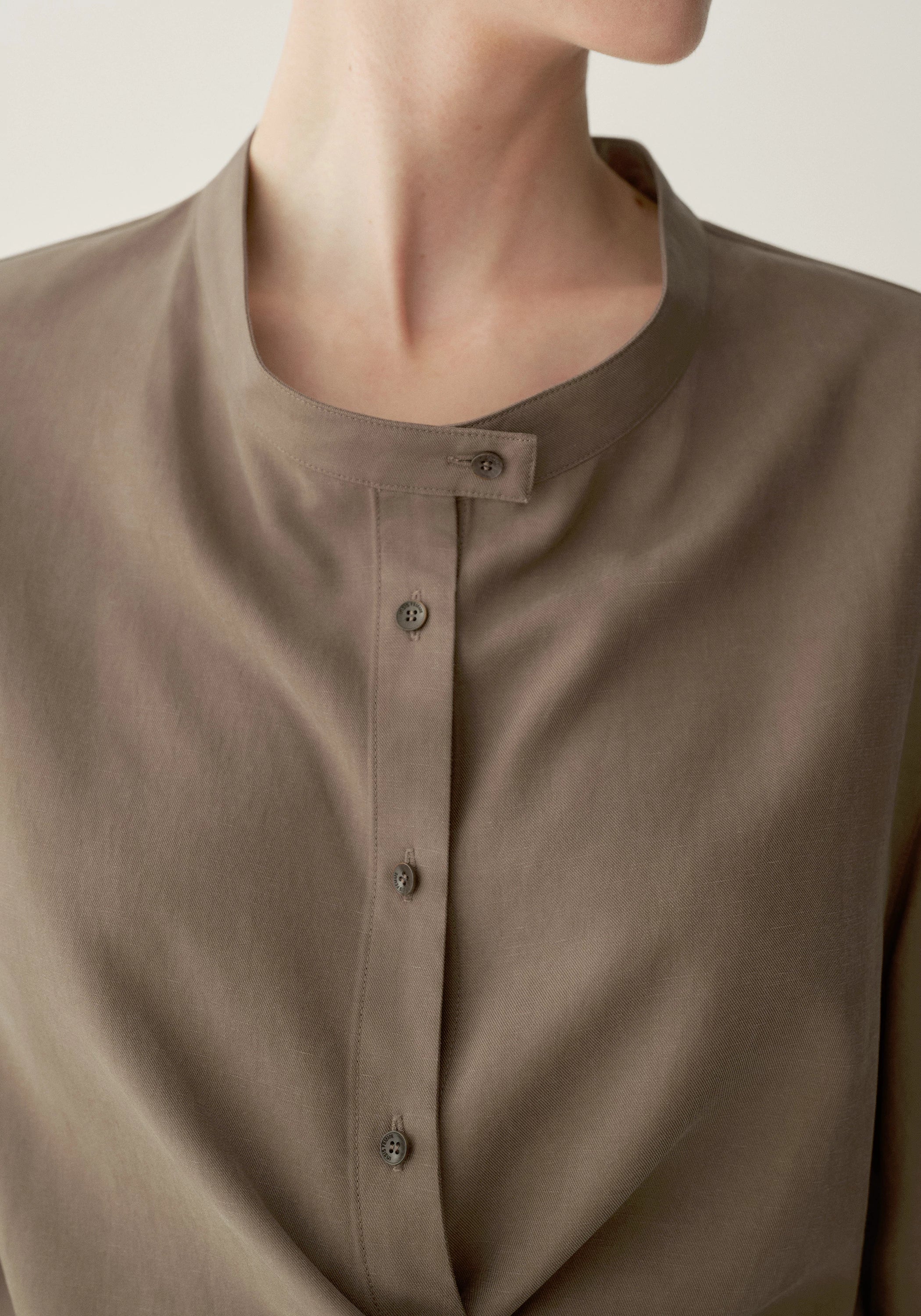 Curved-placket Shirt - Image 8