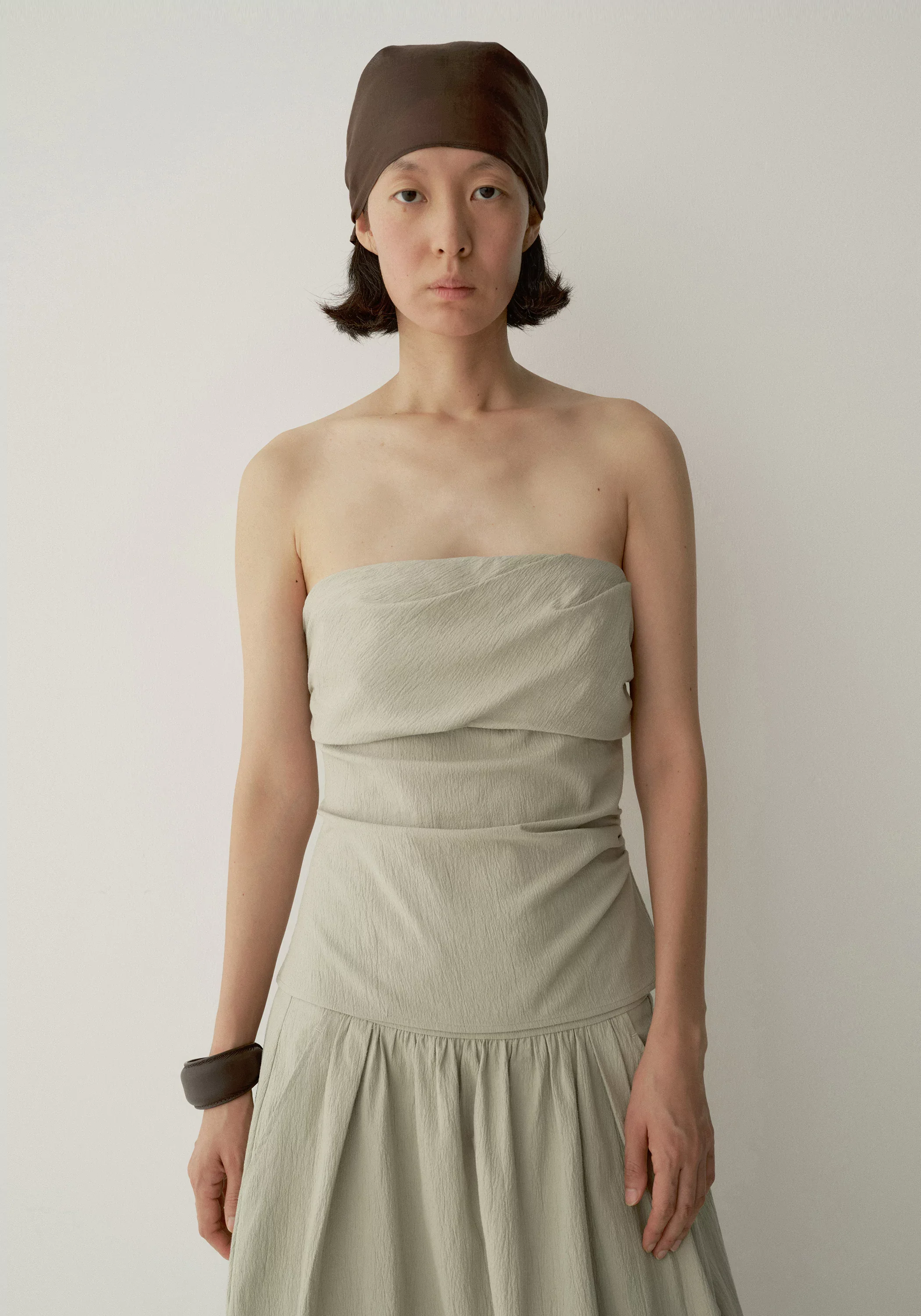 Pleated Bandeau Top - Image 13