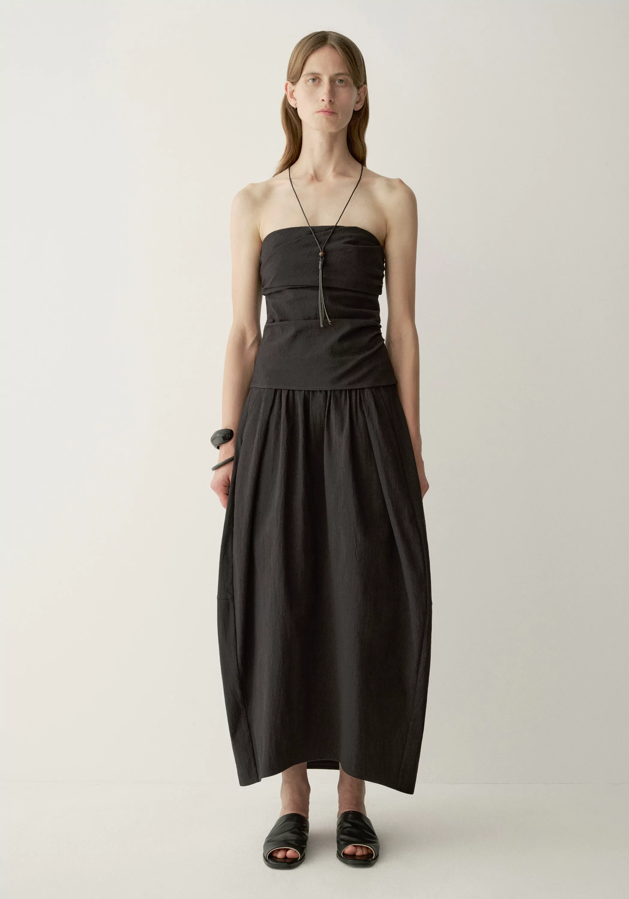 Pleated Bandeau Top - Image 3