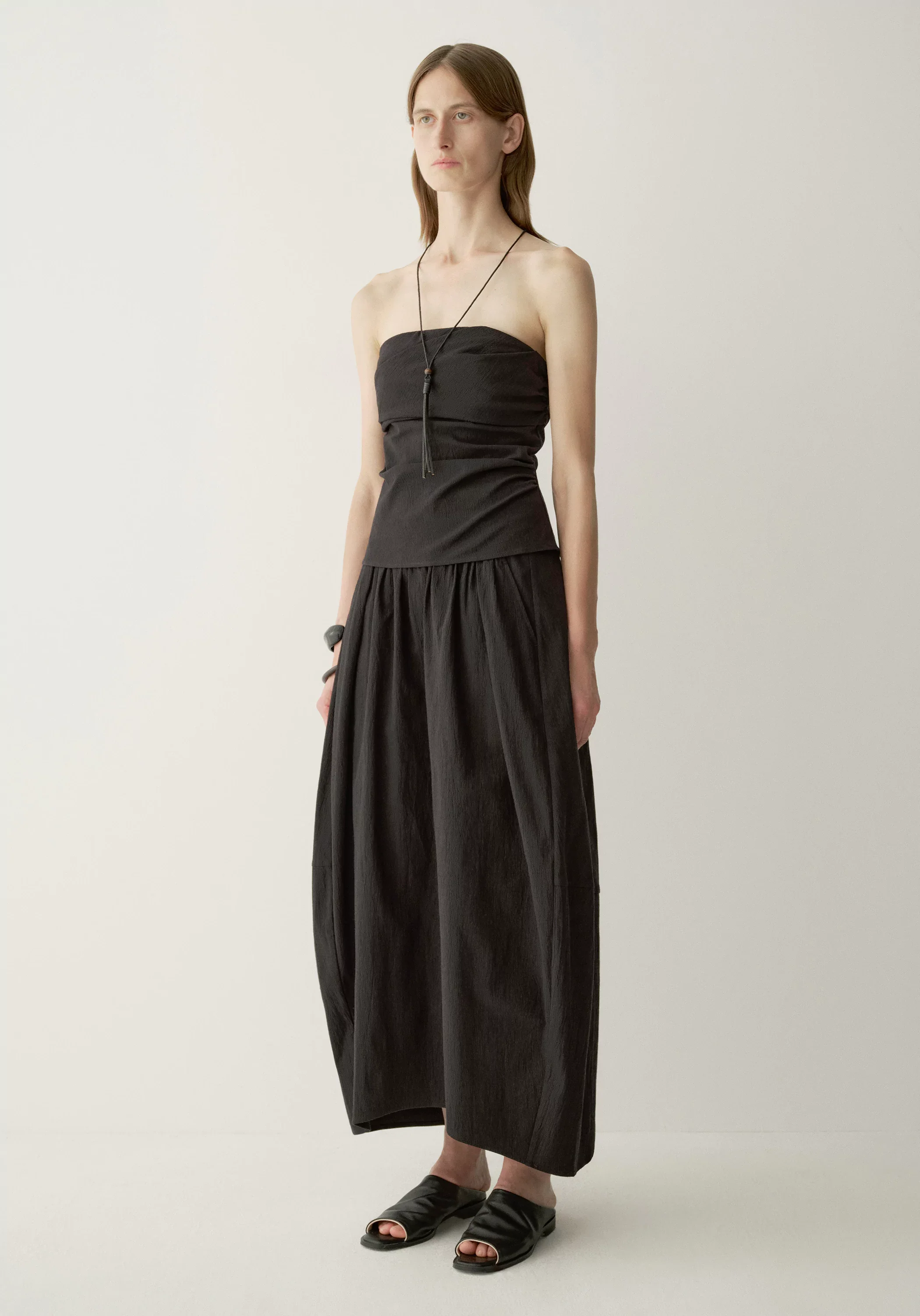 Pleated Bandeau Top - Image 4