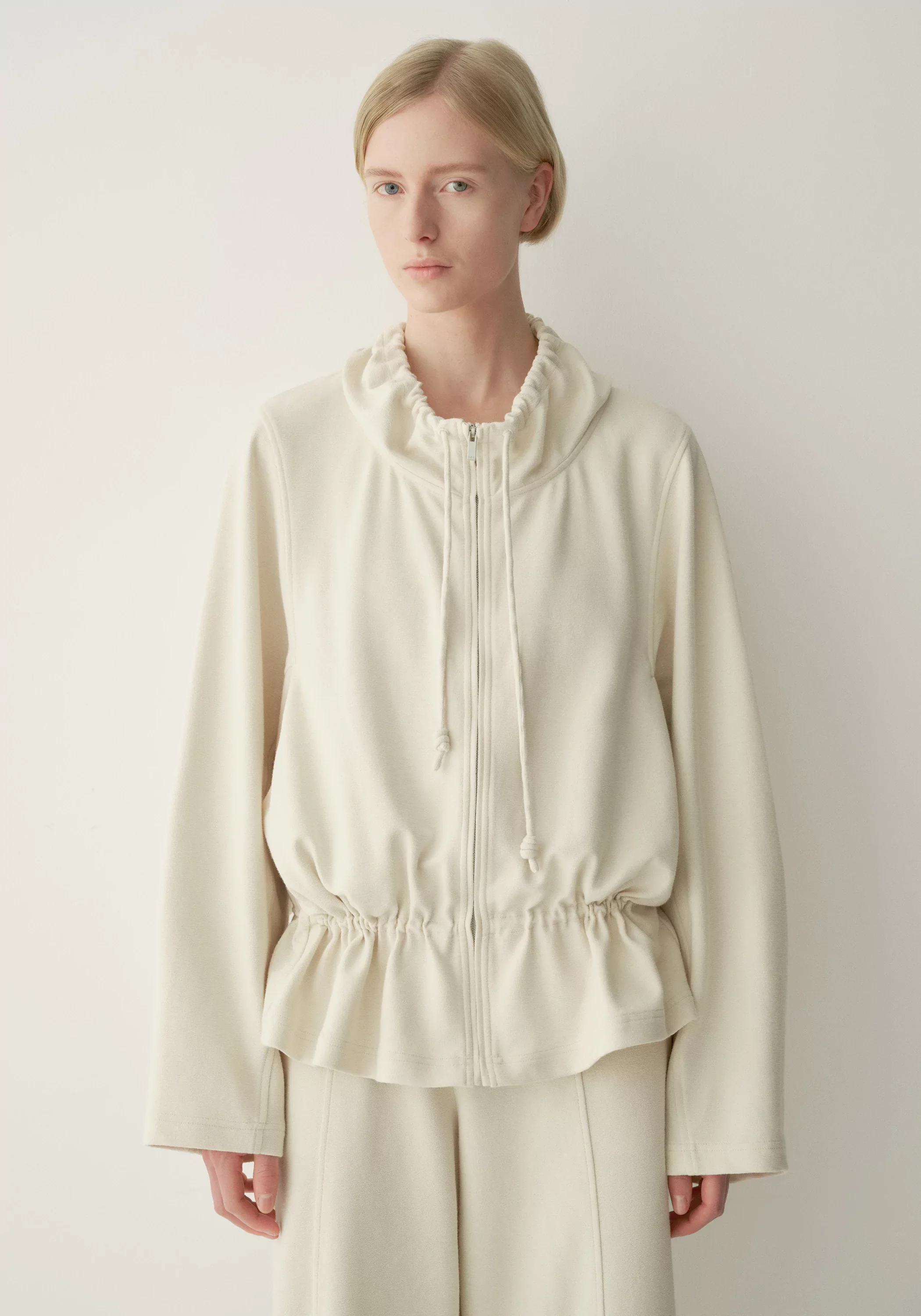 Elasticated Cocoon Sweatshirt - Image 3