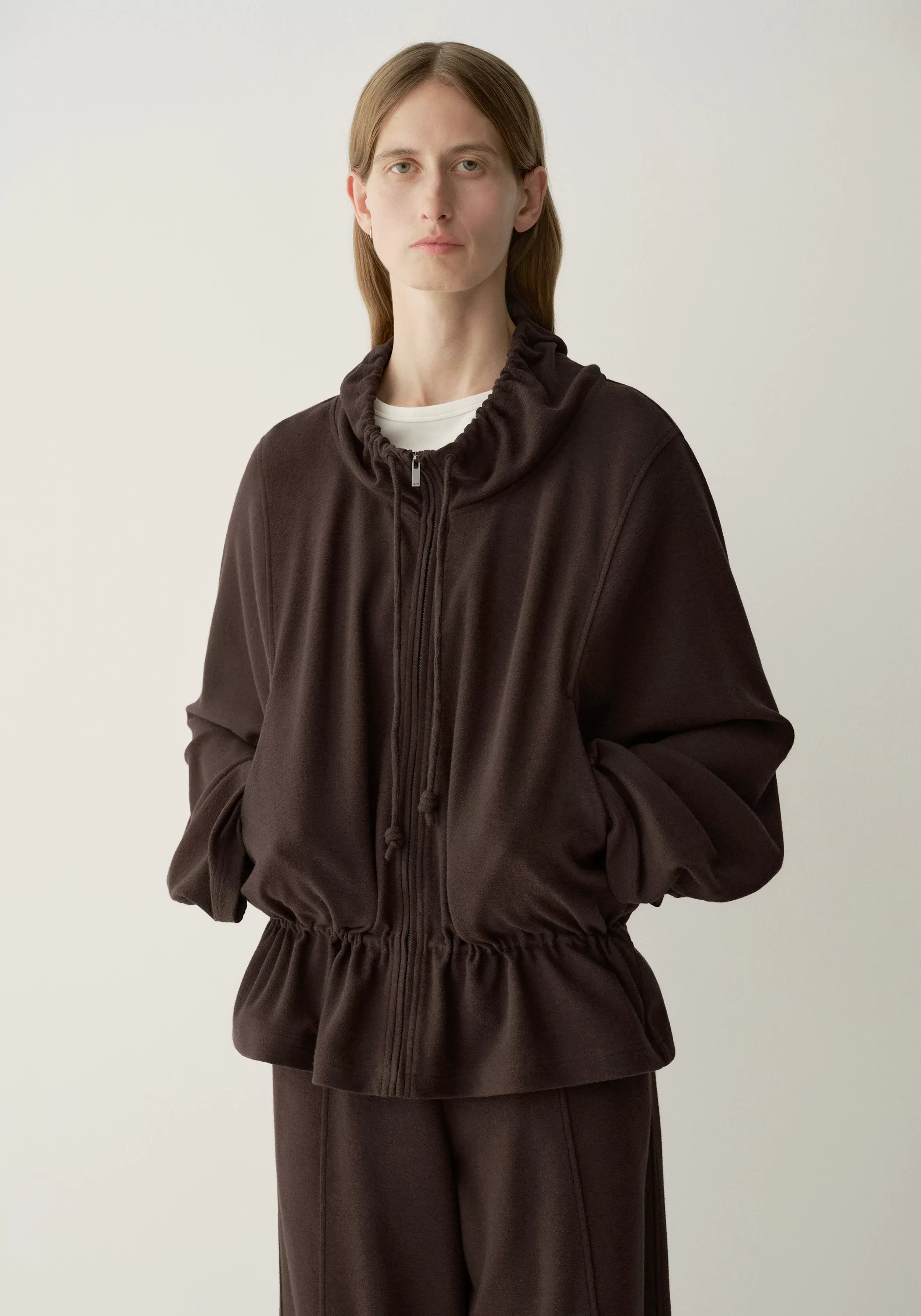 Elasticated Cocoon Sweatshirt - Image 7