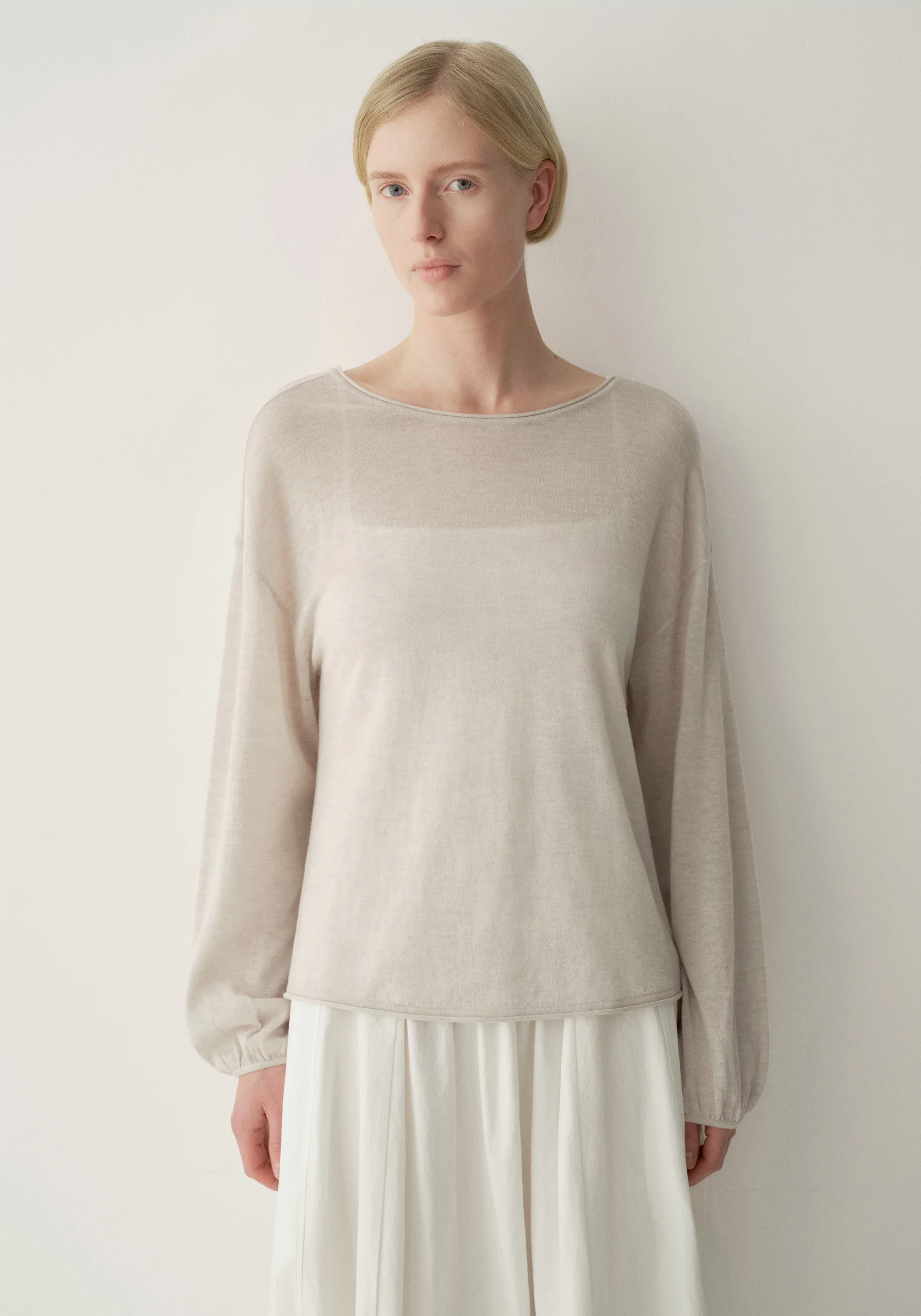Two-way Knitted Blouse