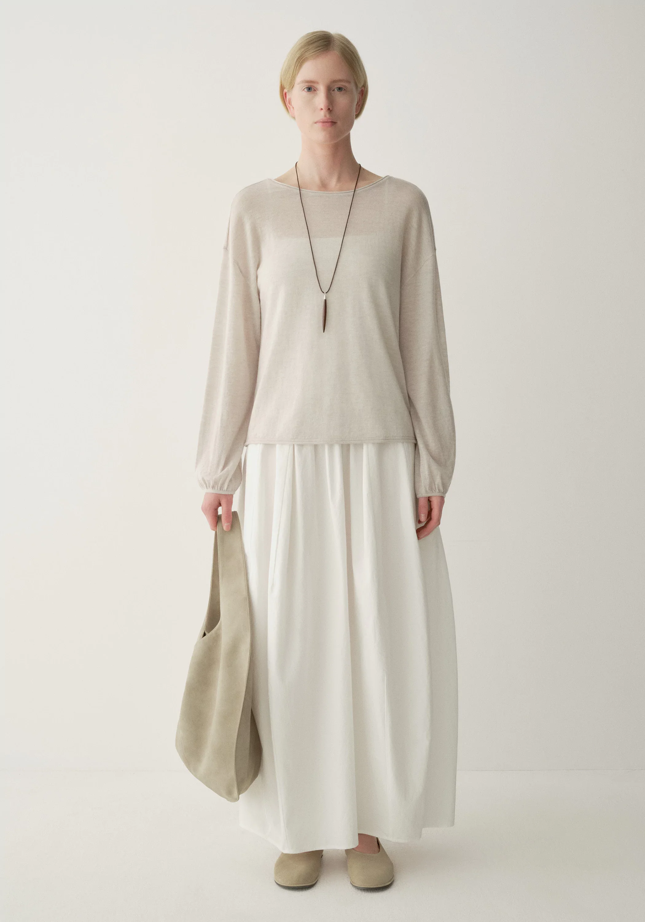 Two-way Knitted Blouse - Image 4