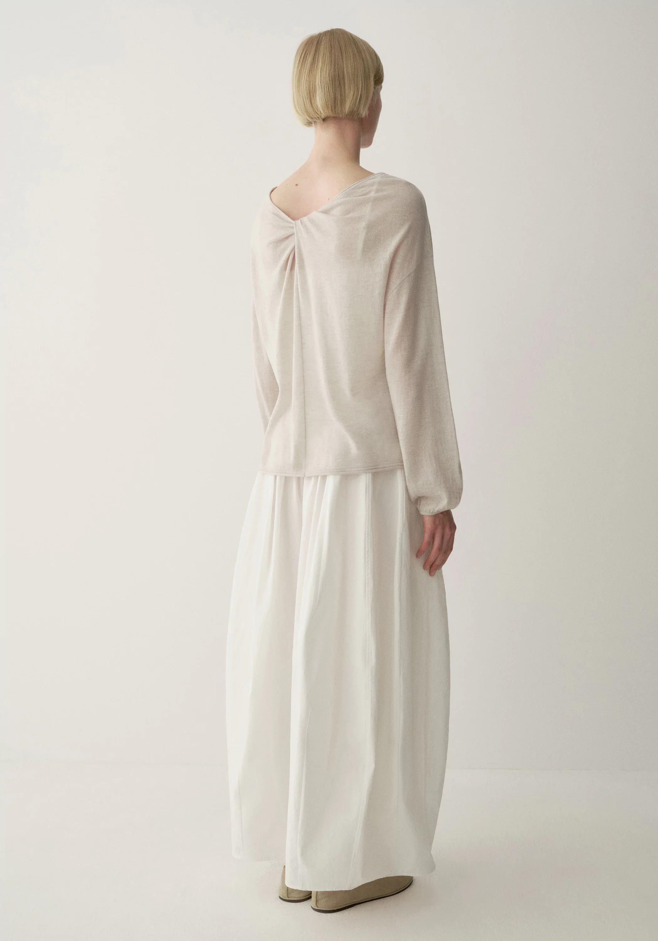 Two-way Knitted Blouse - Image 5