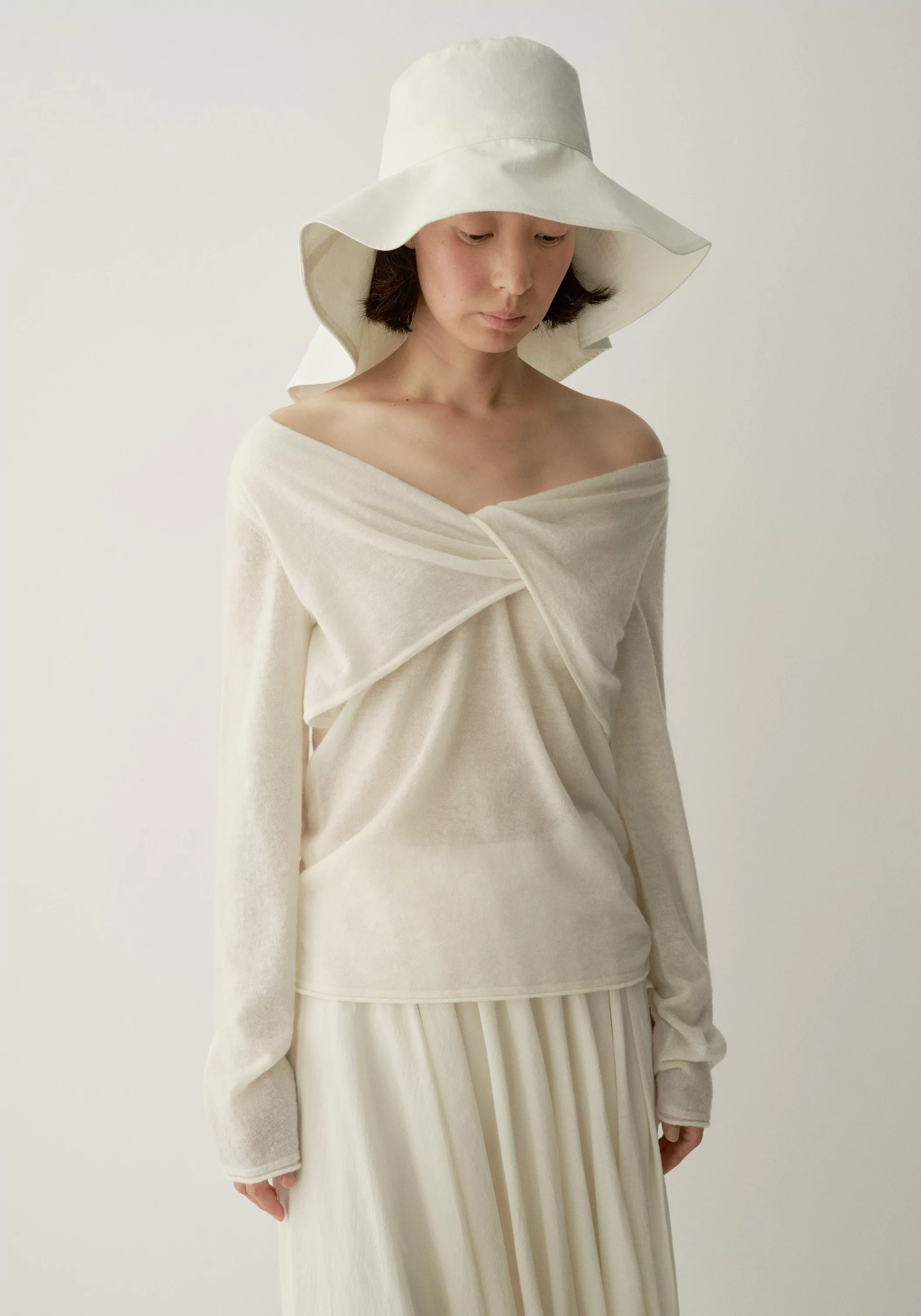 Merino Wool Twist-front Top - Image 3
