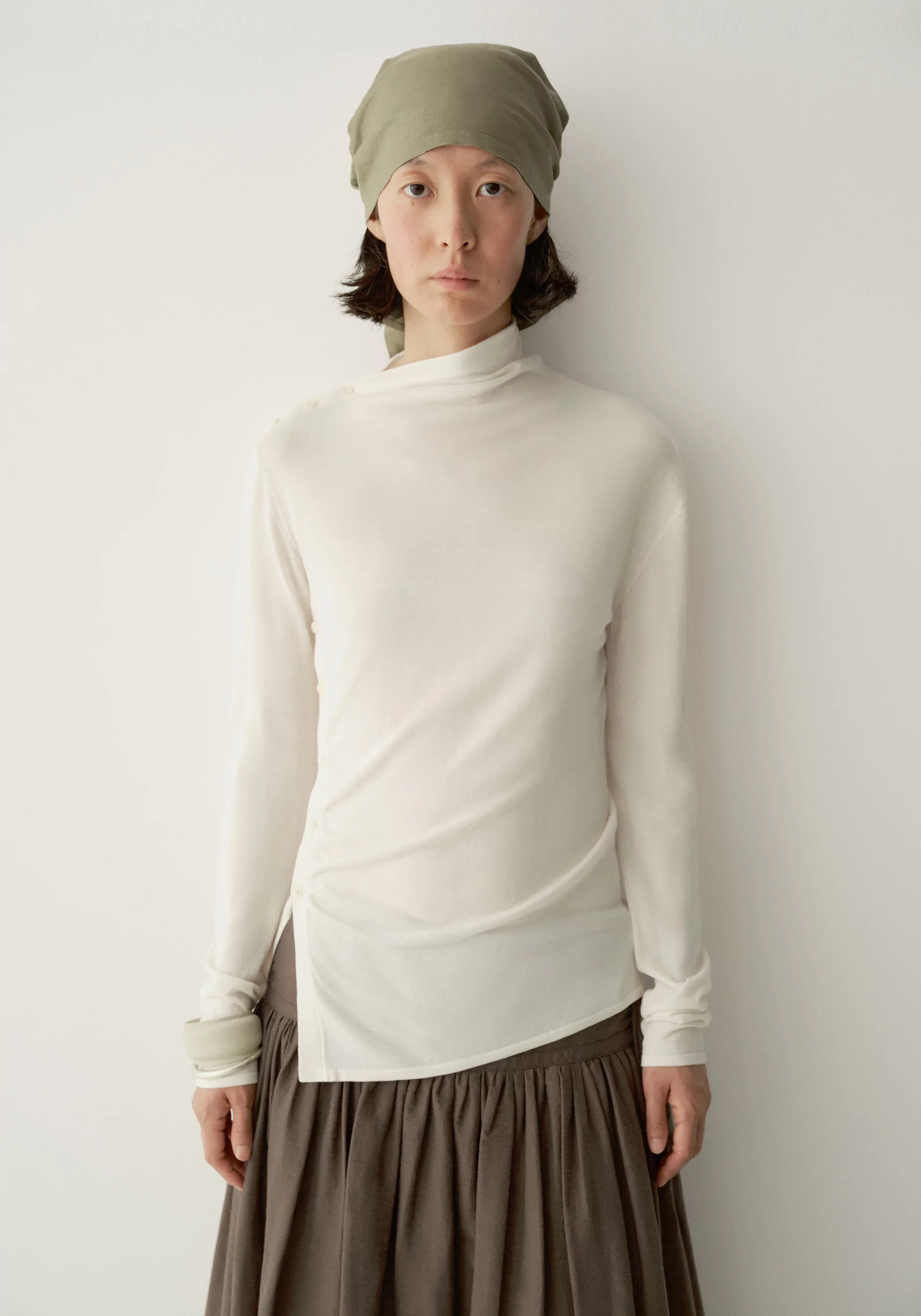 Asymmetric Buttoned Top - Image 3