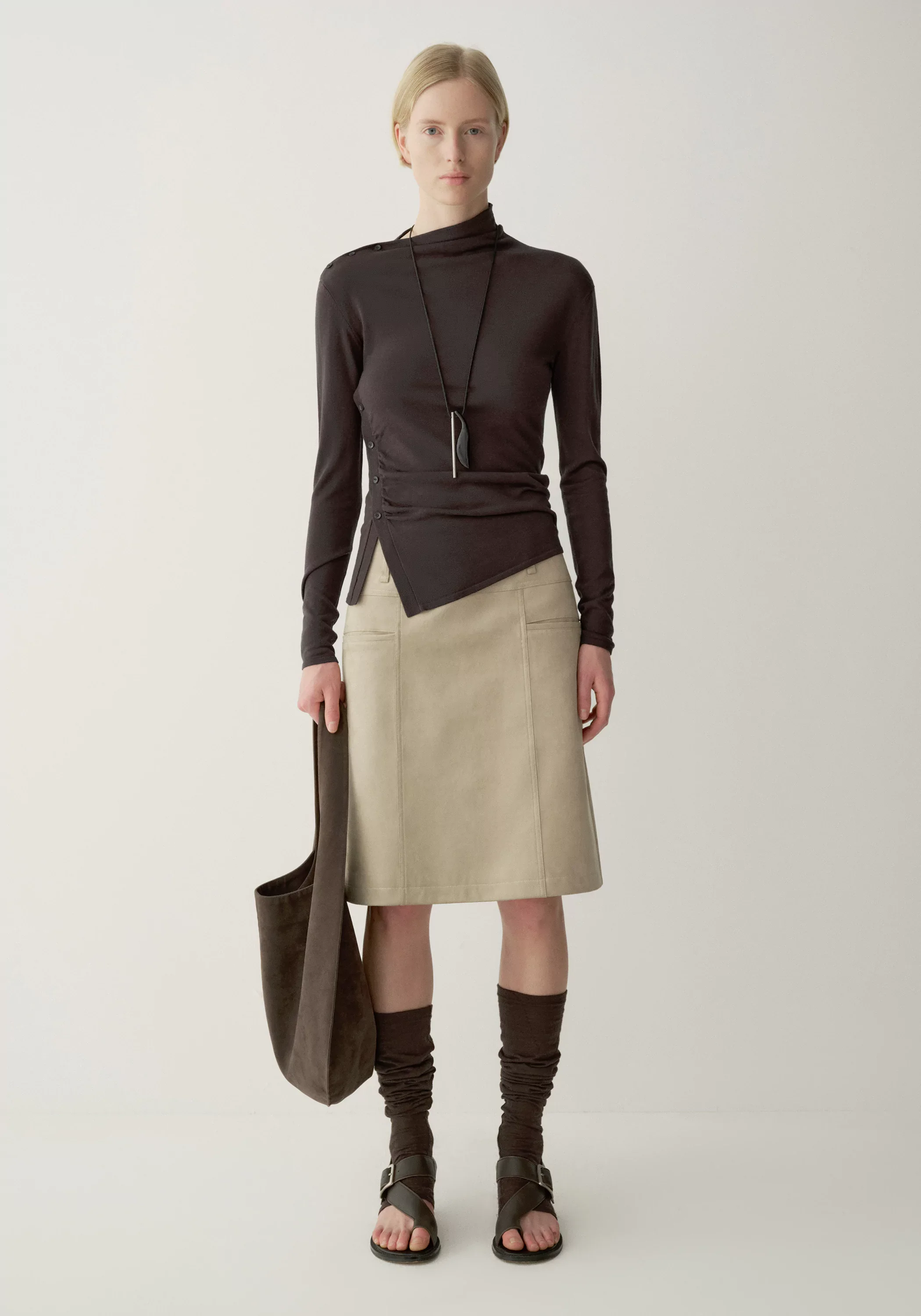 Asymmetric Buttoned Top - Image 5