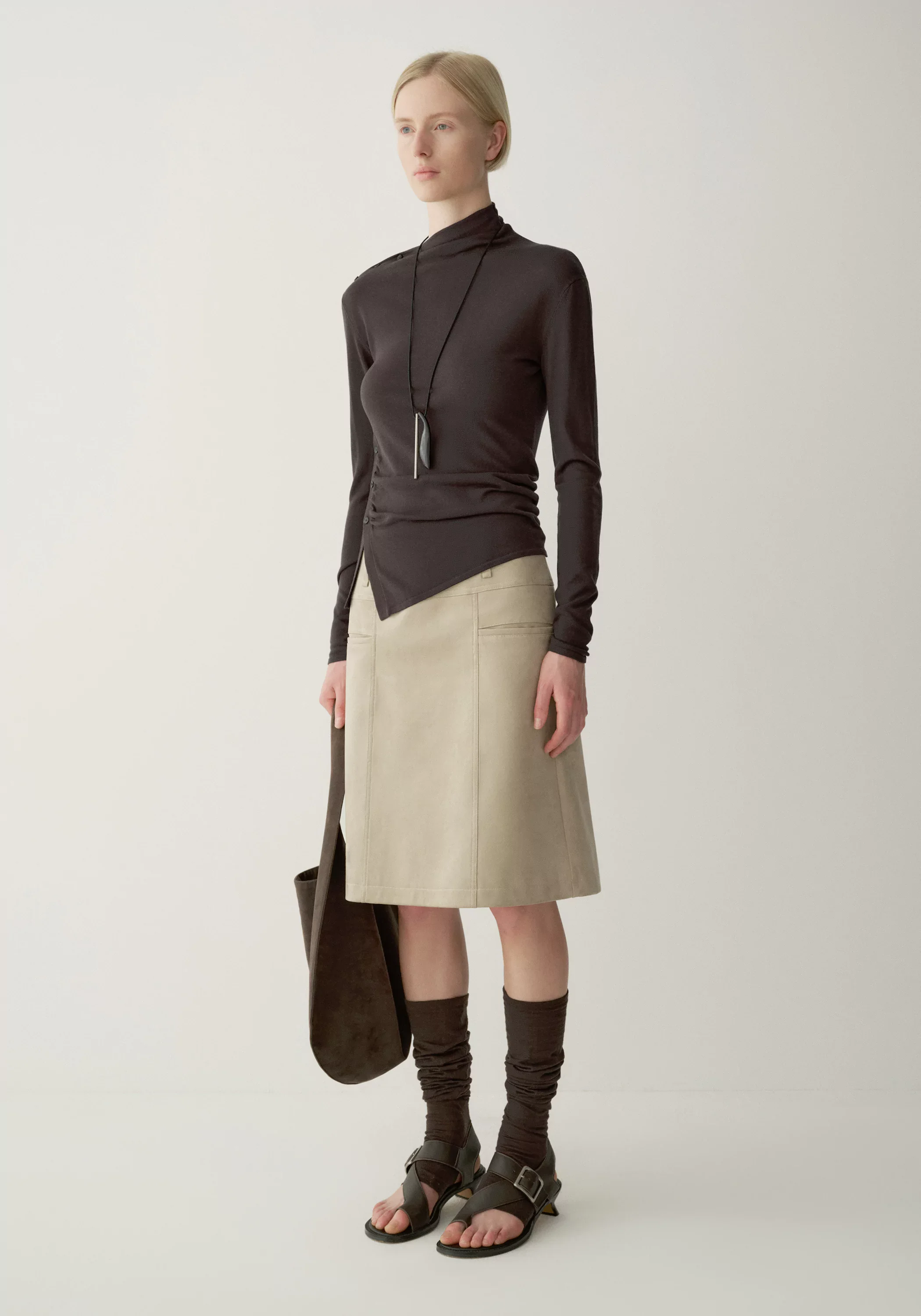 Asymmetric Buttoned Top - Image 6