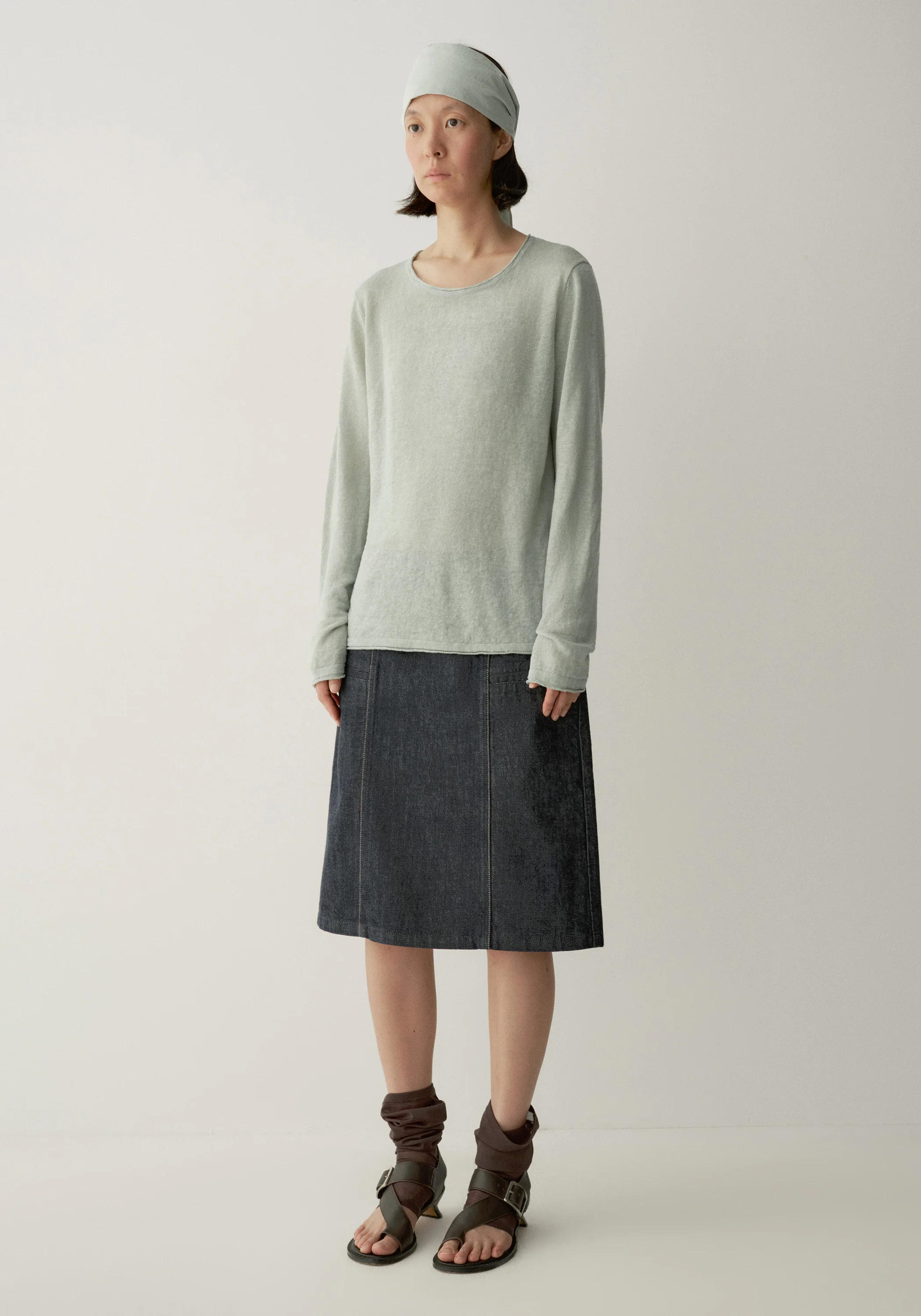 Linen Knitted Pullover - Image 10