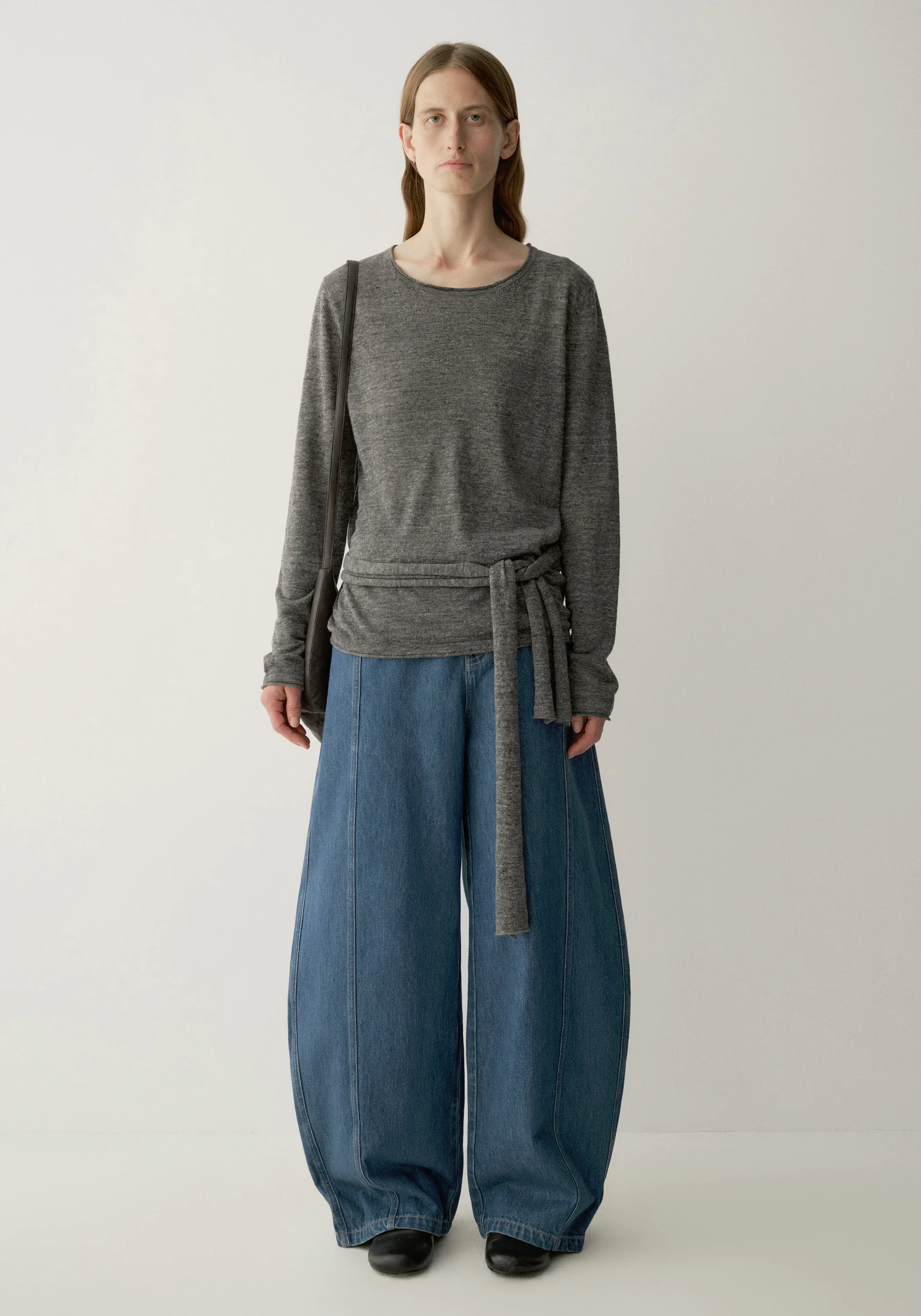 Linen Knitted Pullover - Image 3